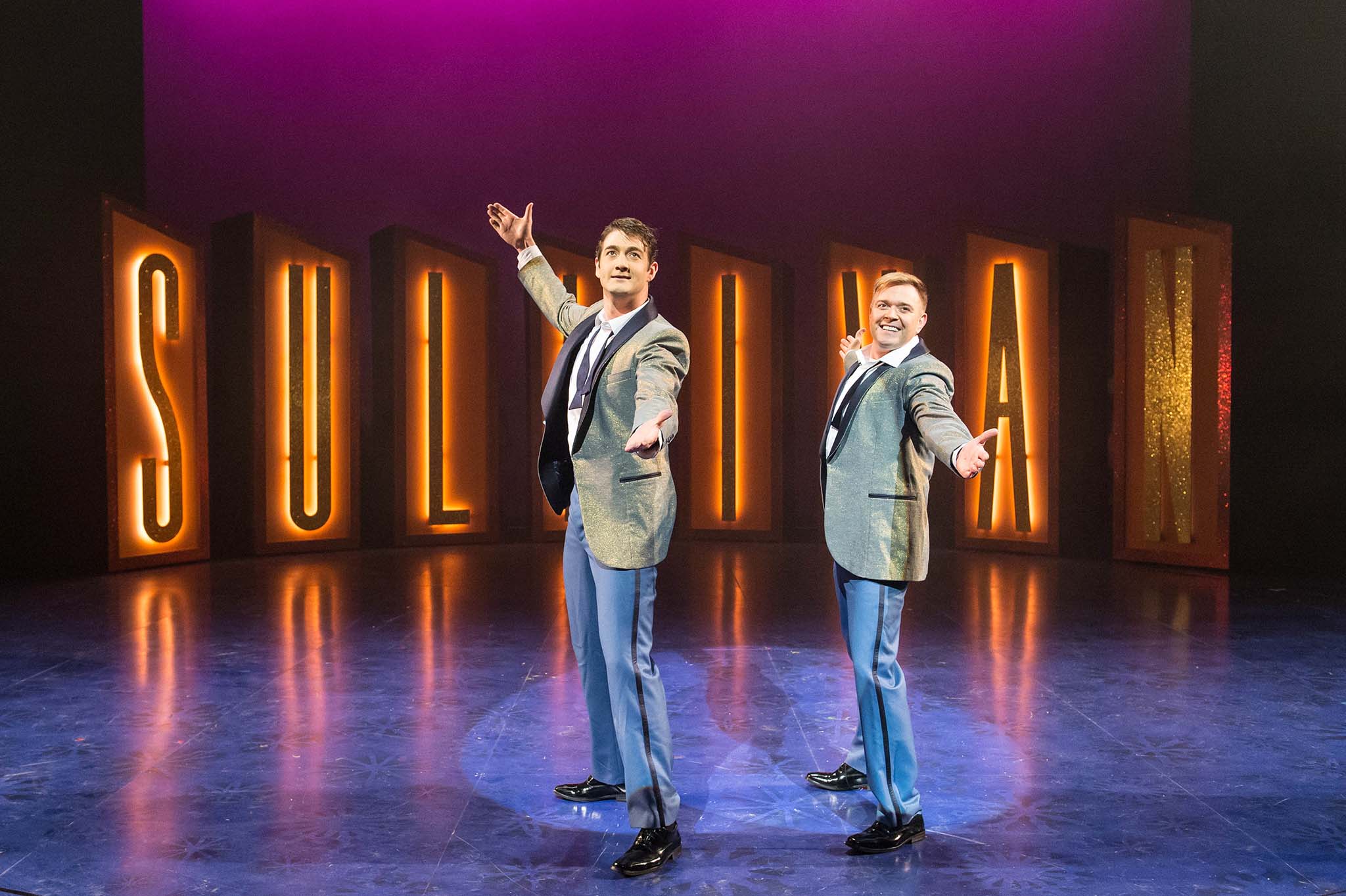 Darren Day and Oliver Tompsett in White Christmas