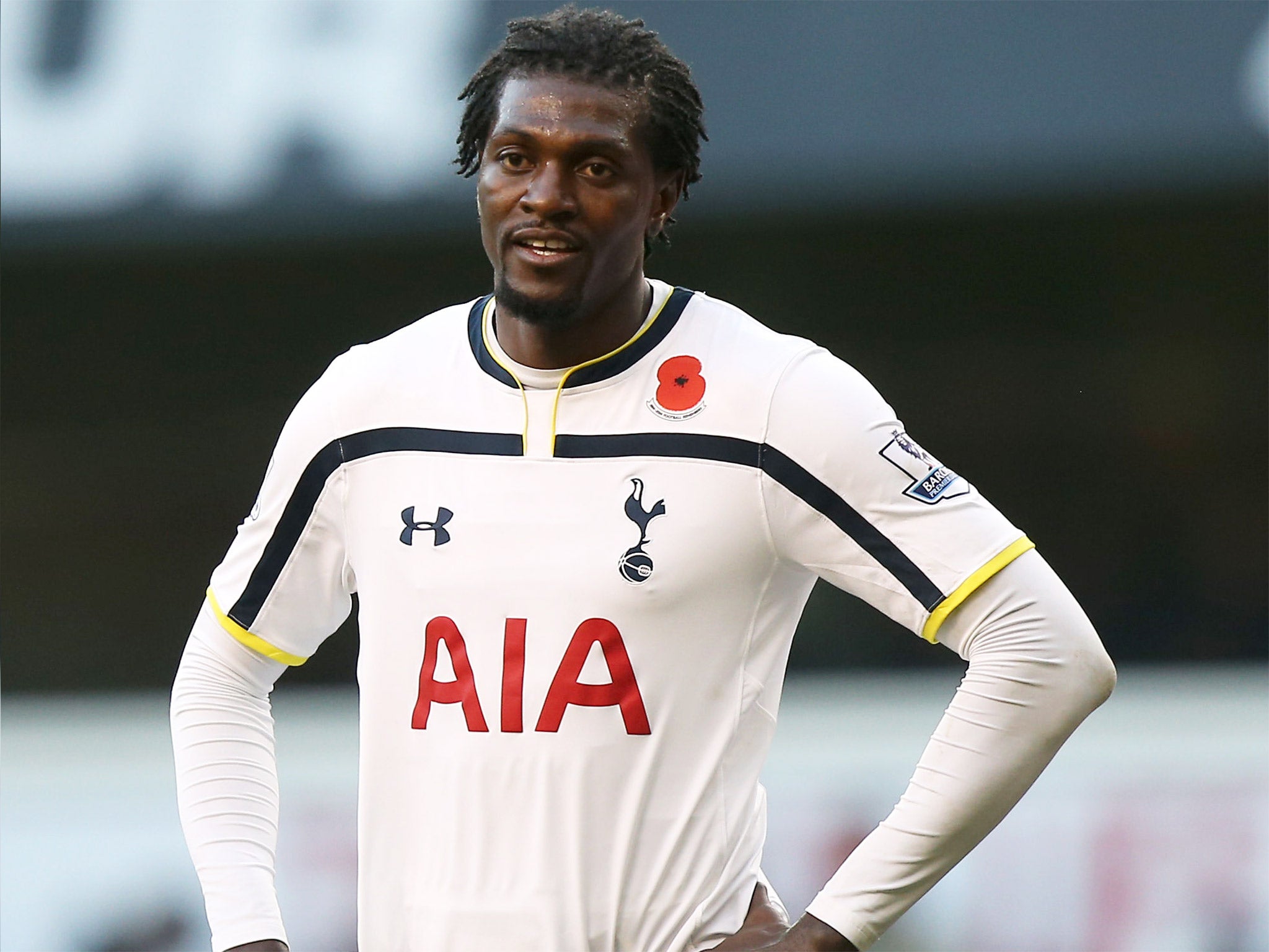 Adebayor looks to be on his way out of Tottenham