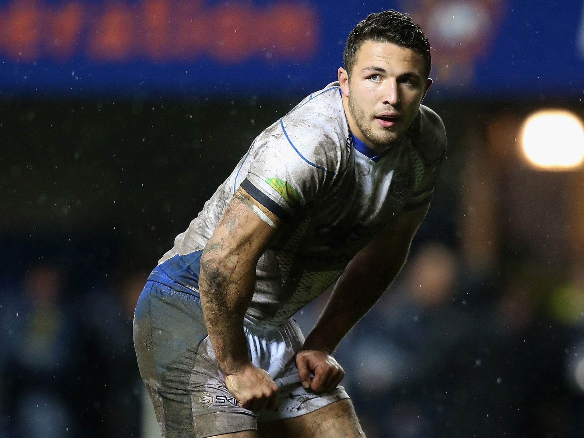 Bath centre Sam Burgess