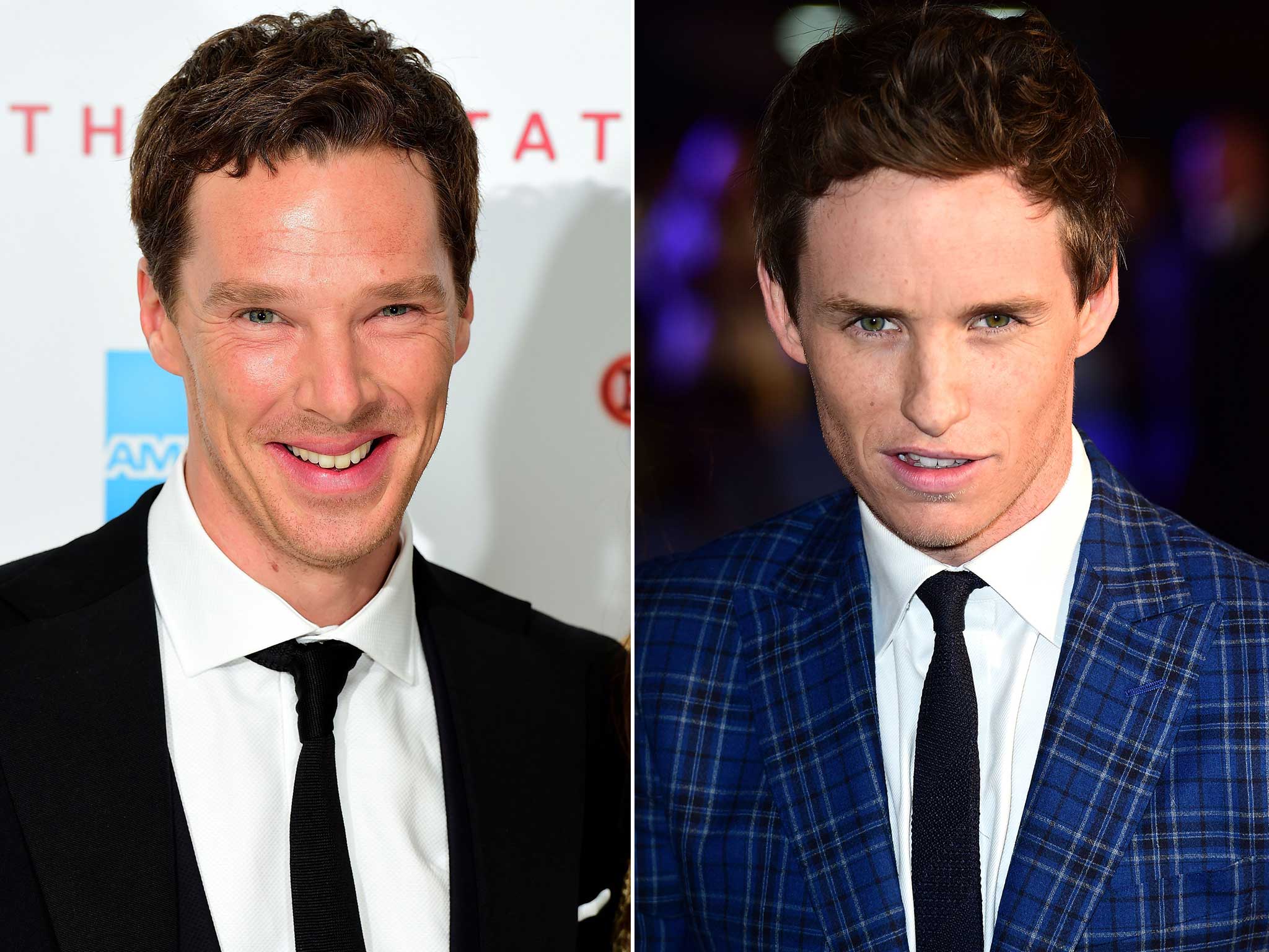 Benedict Cumberbatch and Eddie Redmayne