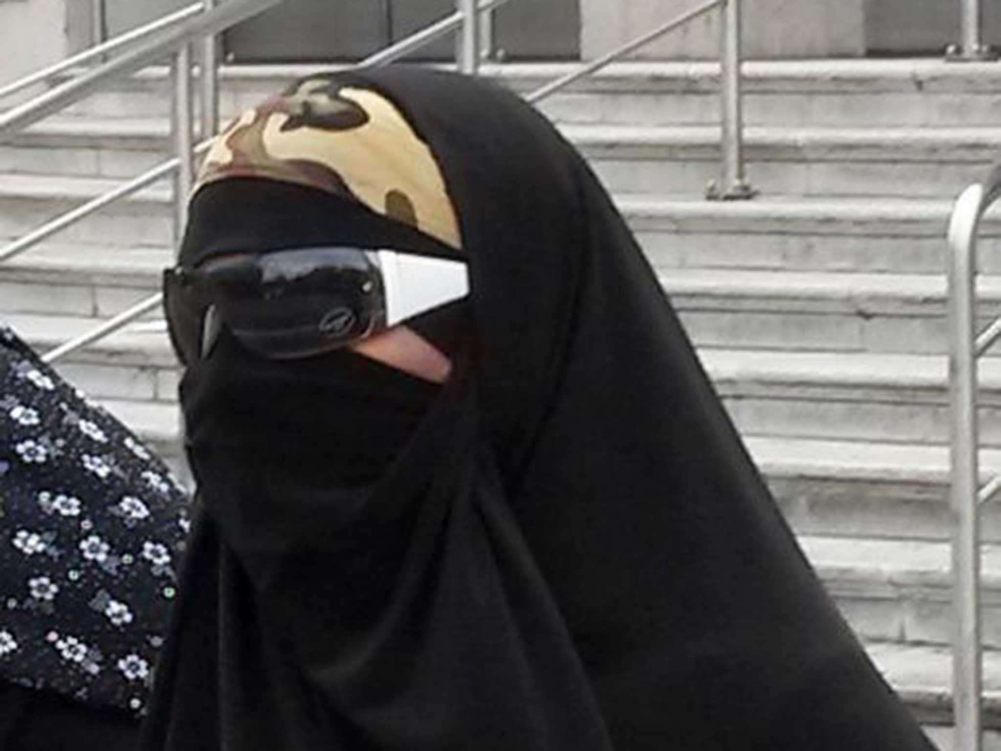 Runa Khan leaving Kingston Crown Court in July