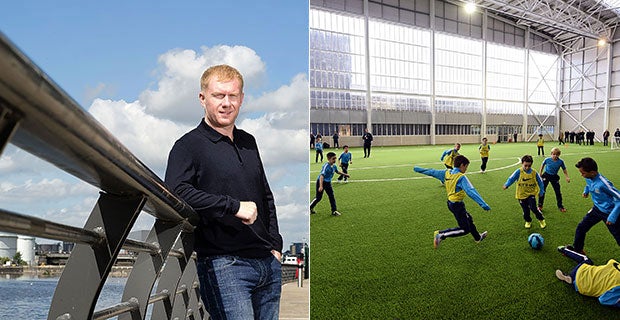 Scholes wrote that City had moved ahead of United with their new facility