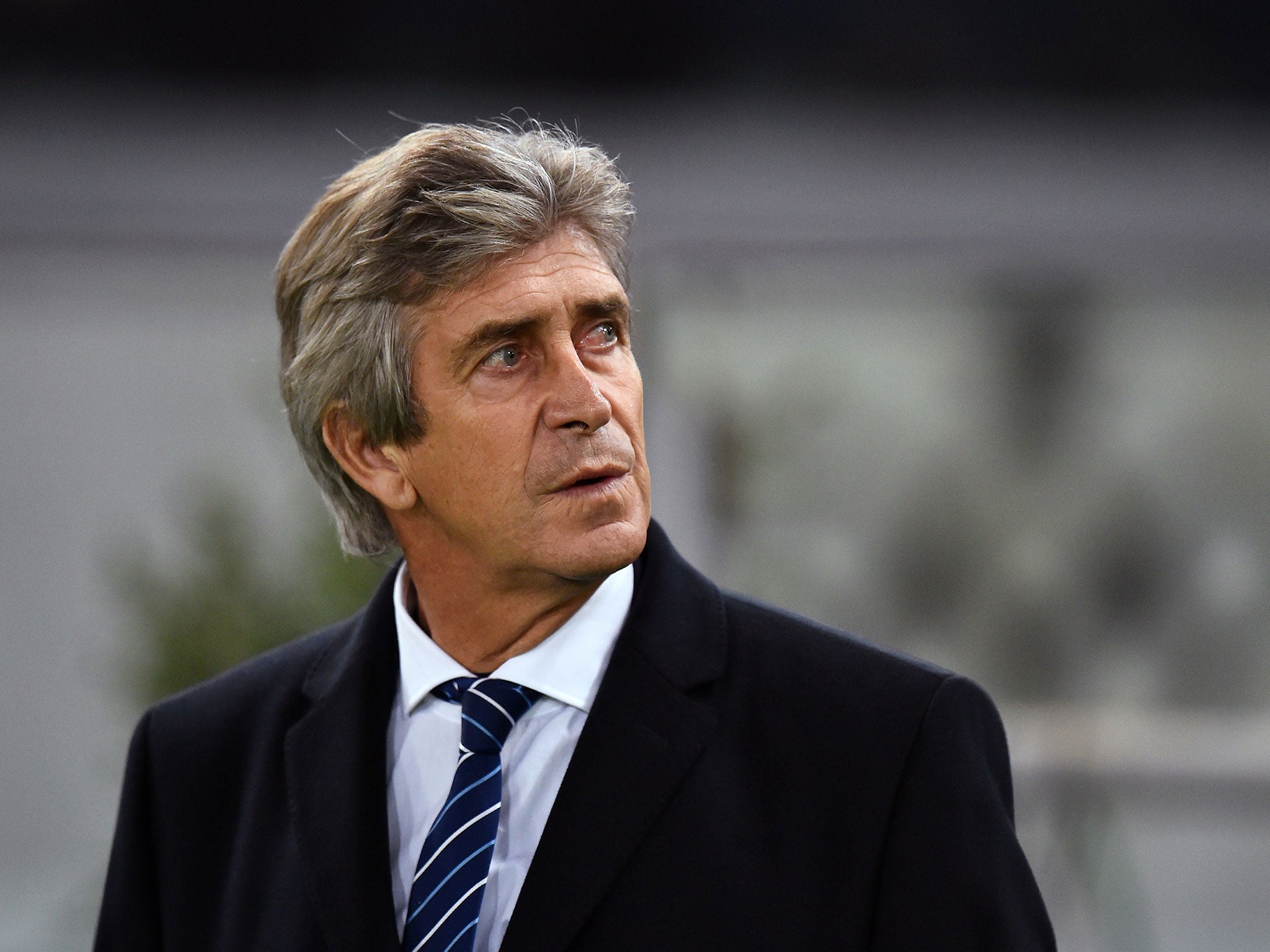 Manchester City manager Manuel Pellegrini