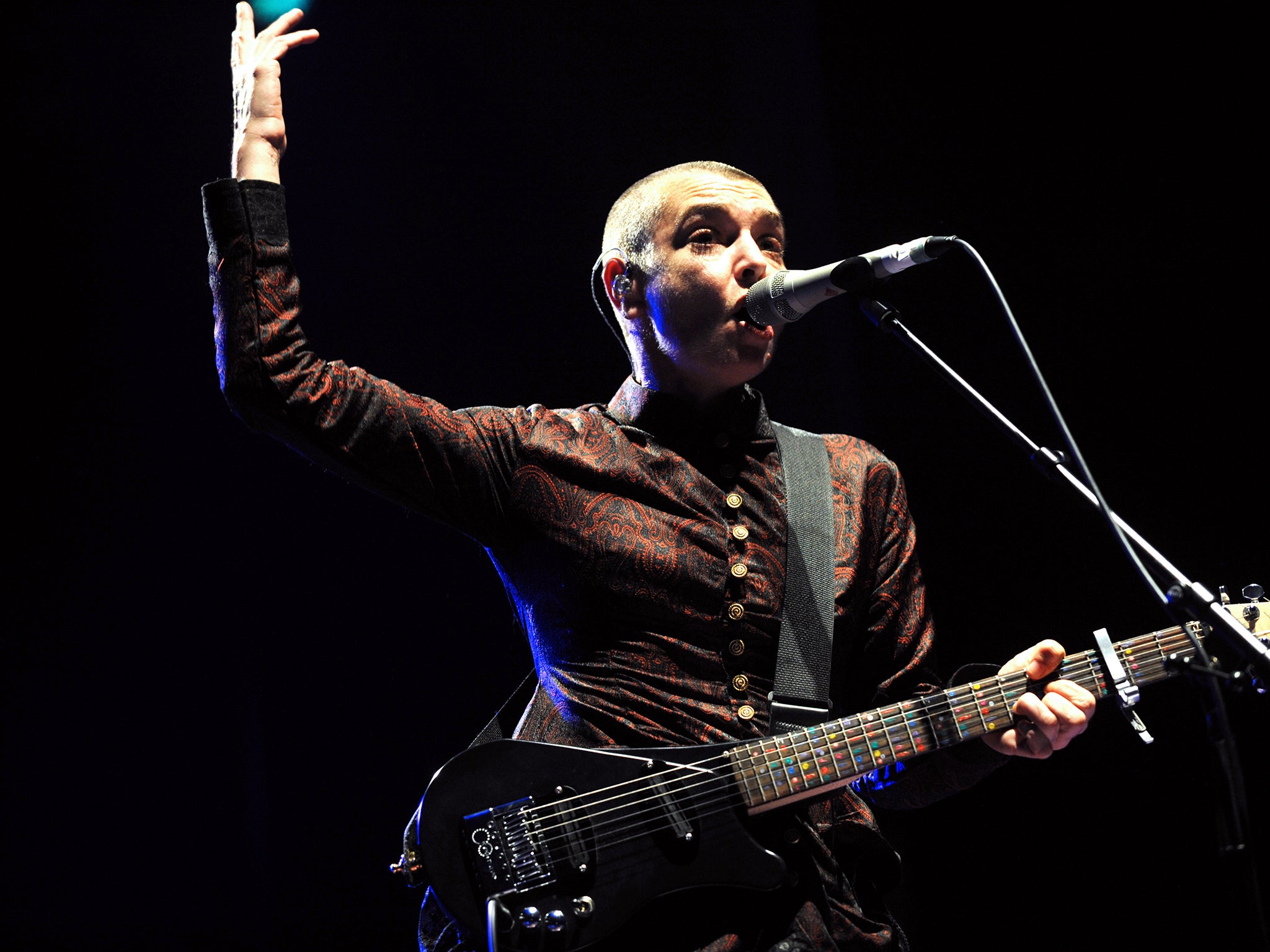 Irish singer Sinead O'Connor.