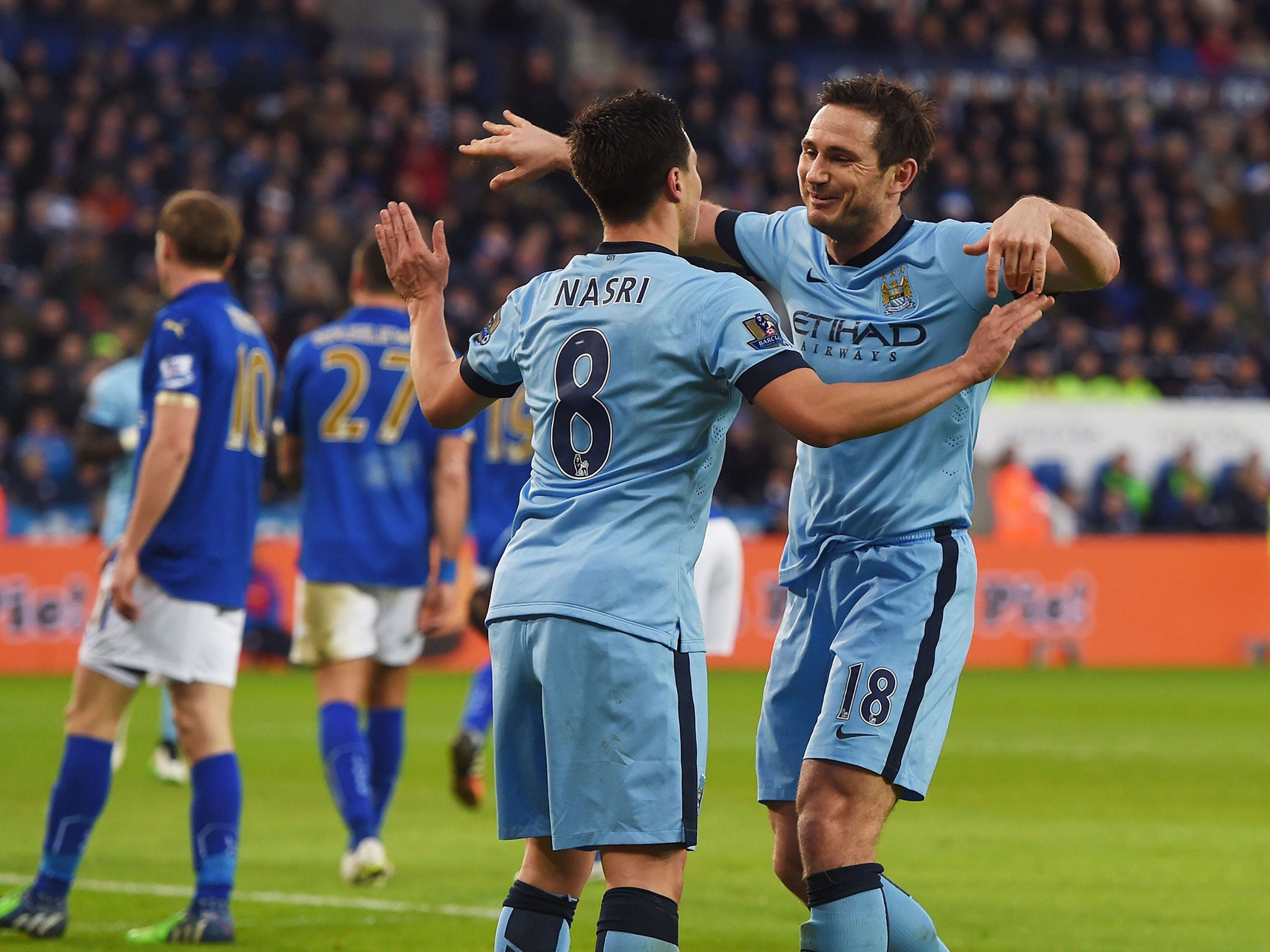 Frank Lampard scored the only goal of the game at the King Power Stadium