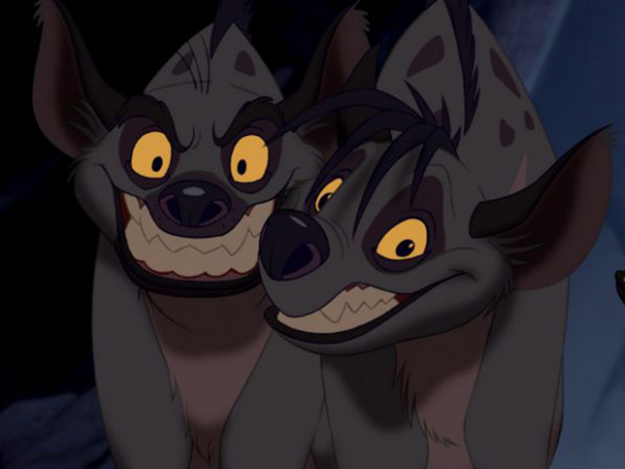 Hyenas in The Lion King