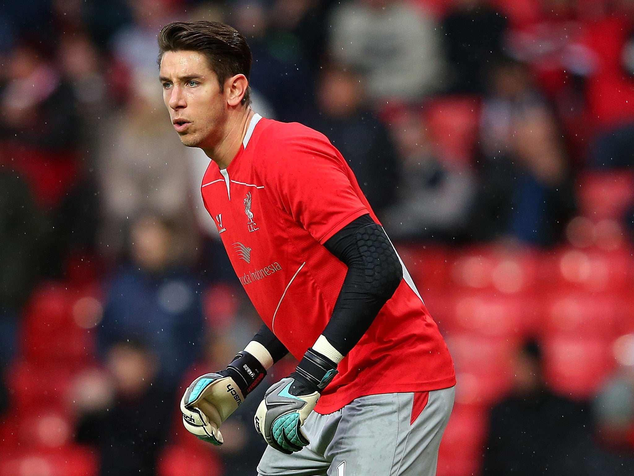 Brad Jones has a perfect record at Old Trafford