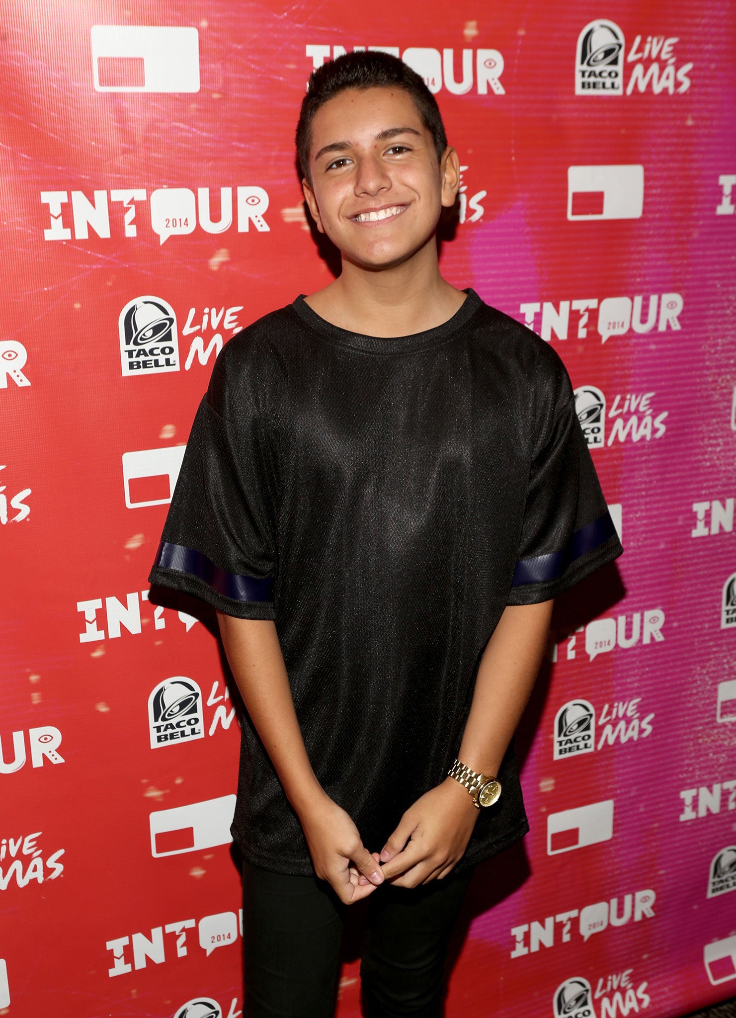 Teenage YouTube personality