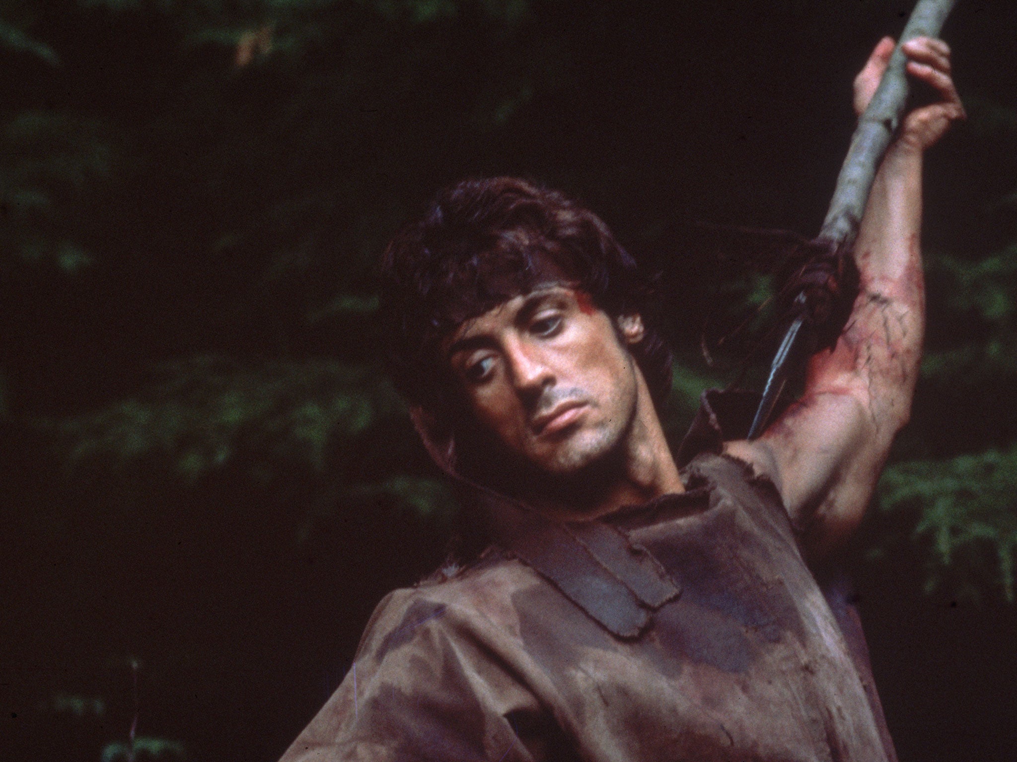 Sylverster Stallone in Rambo