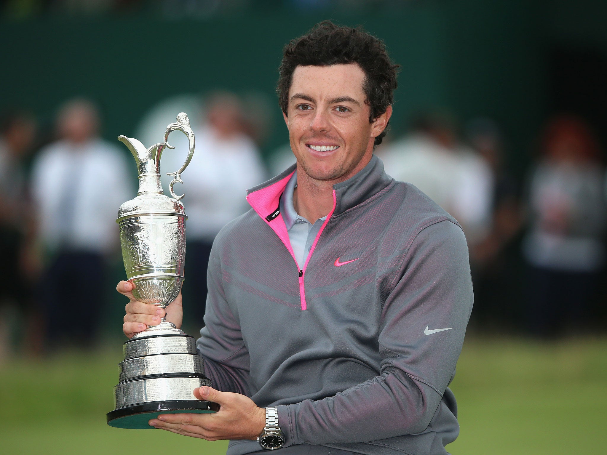 Rory McIlroy poked fun at his elders