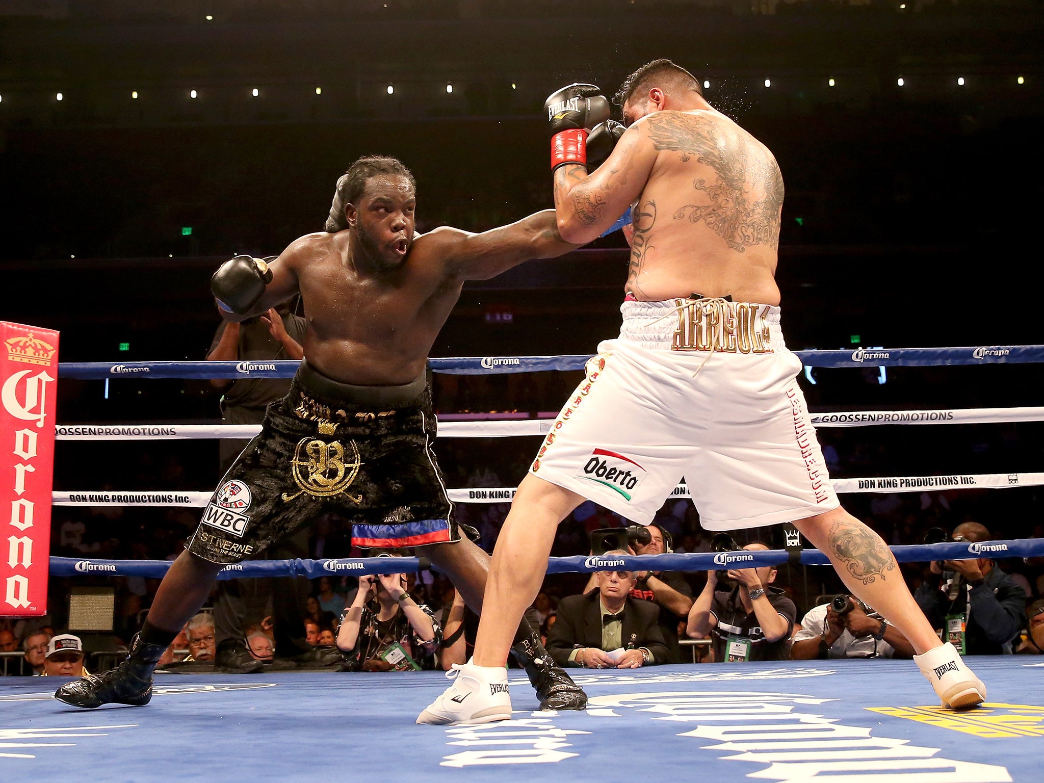 Canadian boxer Bermane Stiverne