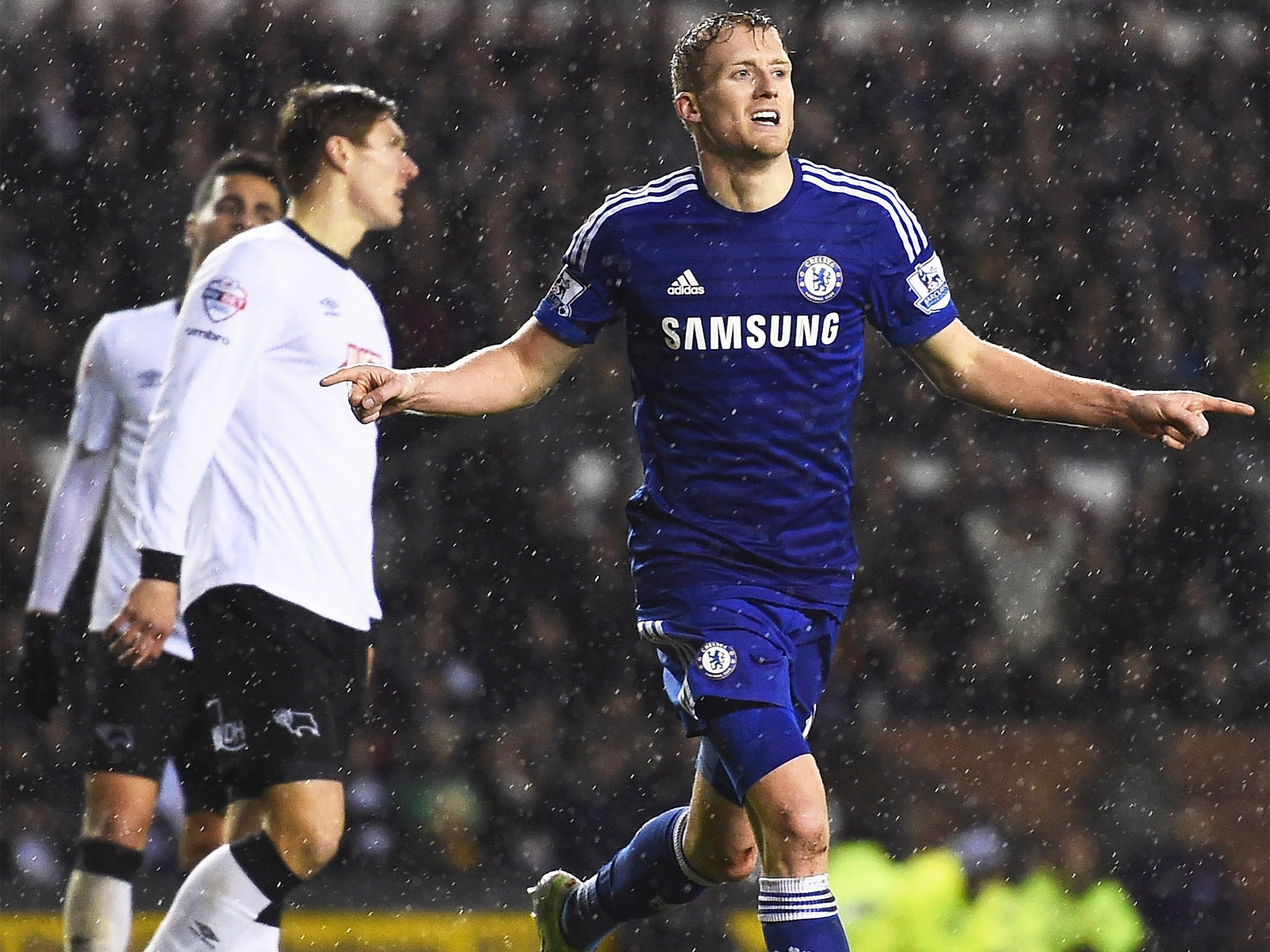 Schurrle last scored for Chelsea on 17 January