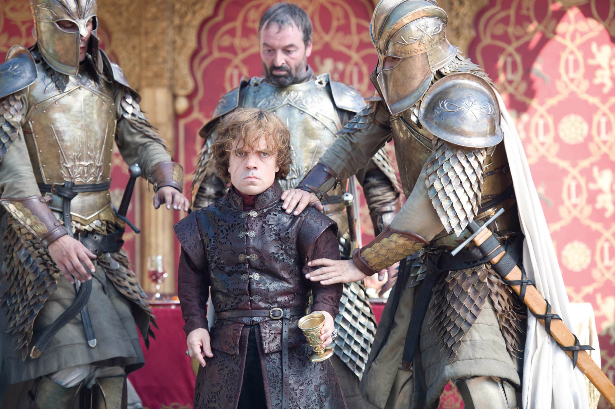 Peter Dinklage playing Tyrion Lannister in HBO series Game of Thrones