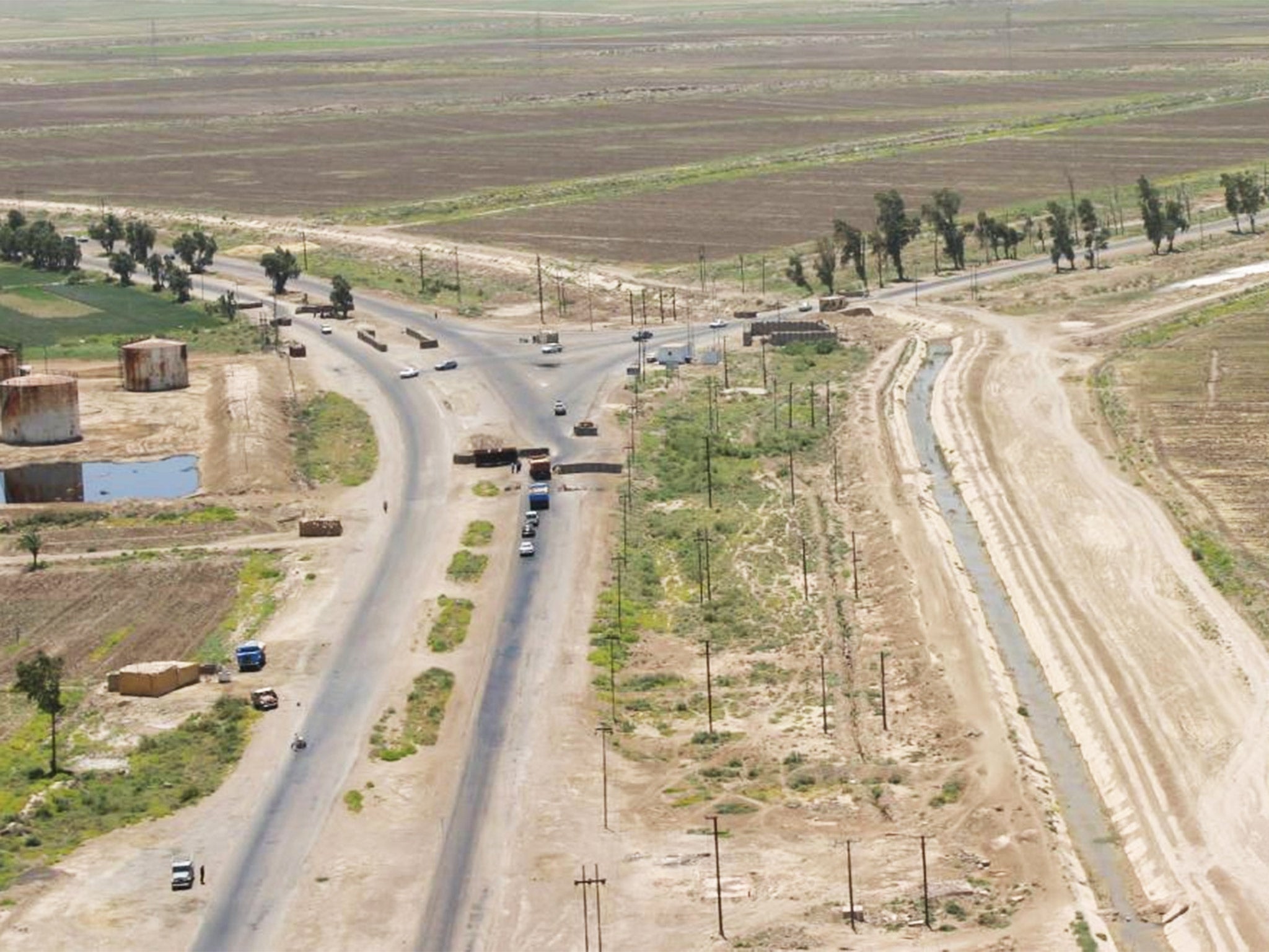 The Danny Boy checkpoint, near Al Amarah