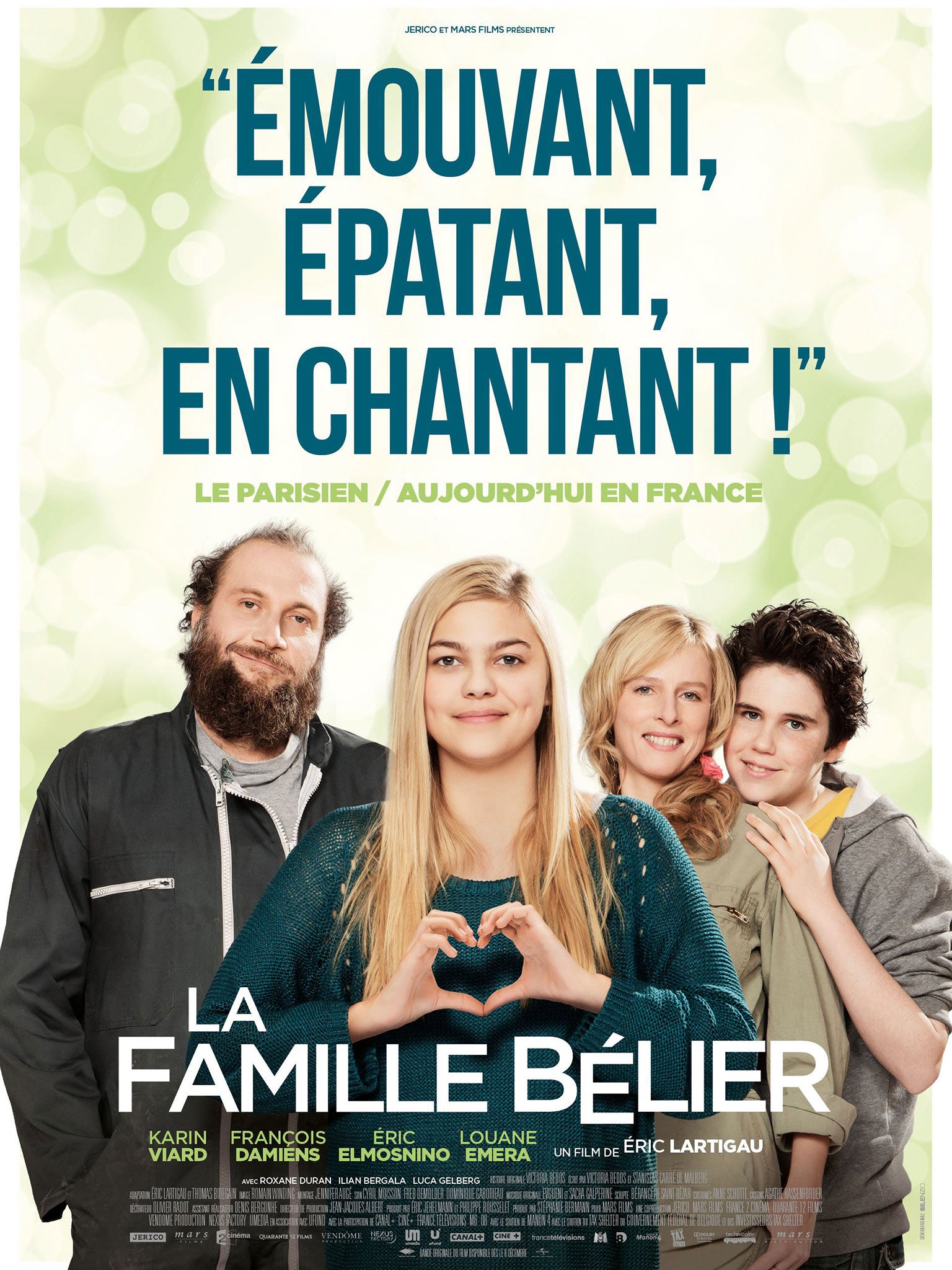 A poster for La Famille Bélier, which opened across France tonight