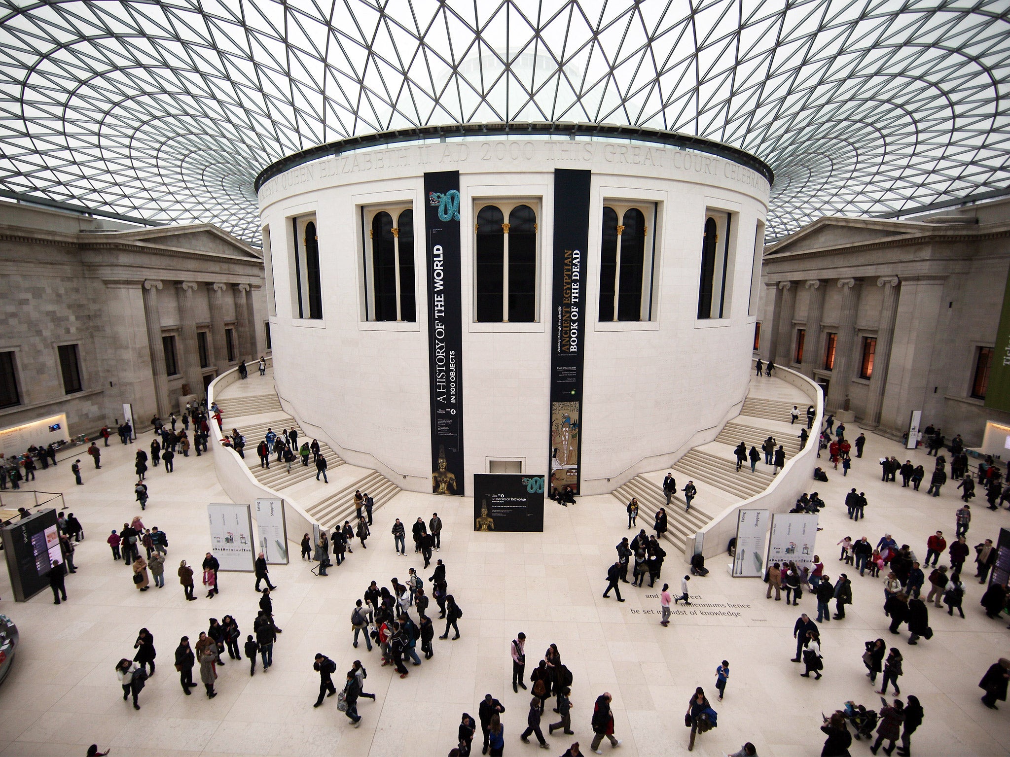 The British Museum is considering a ban