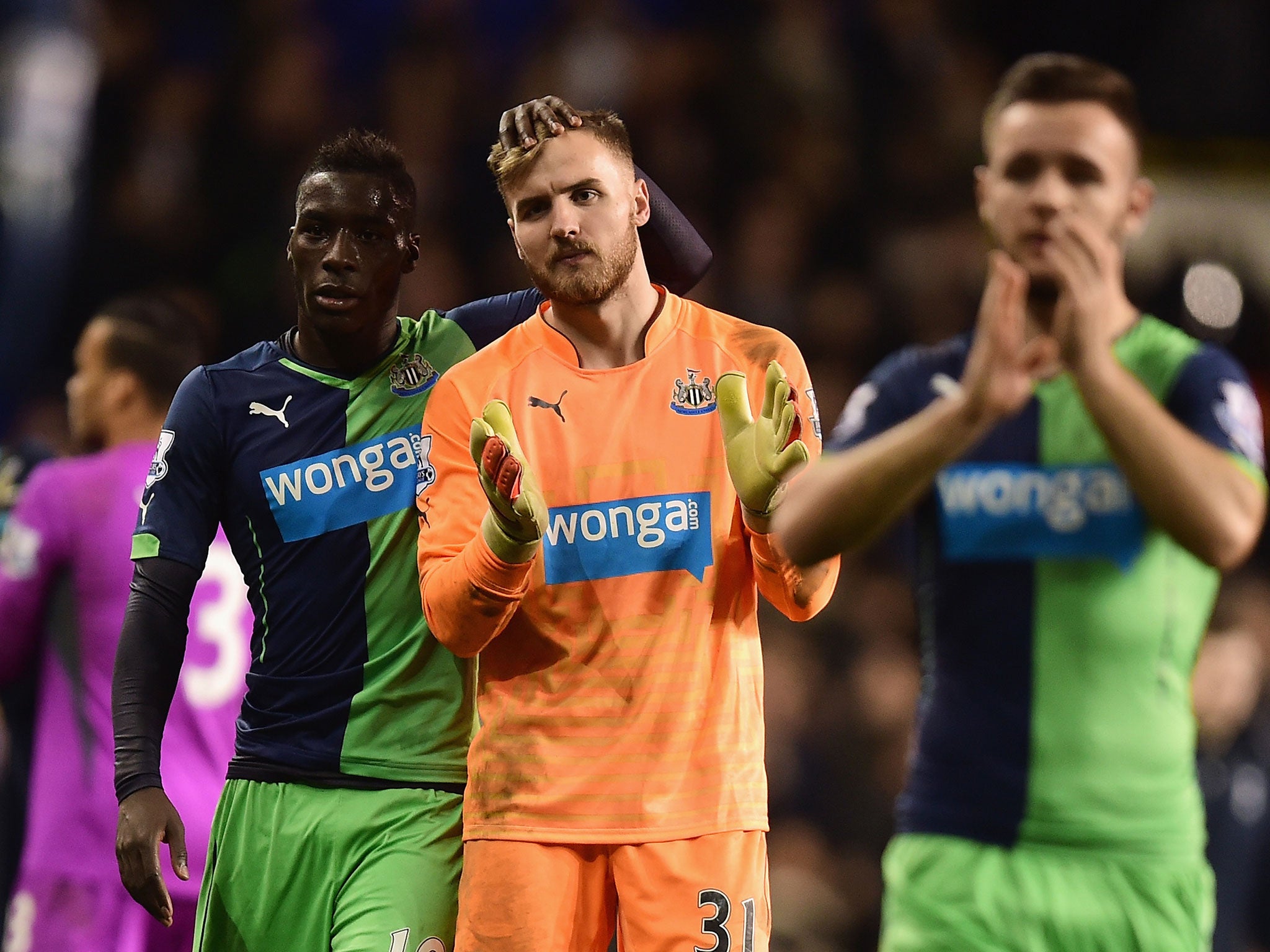 Newcastle goalkeeper Jak Alnwick