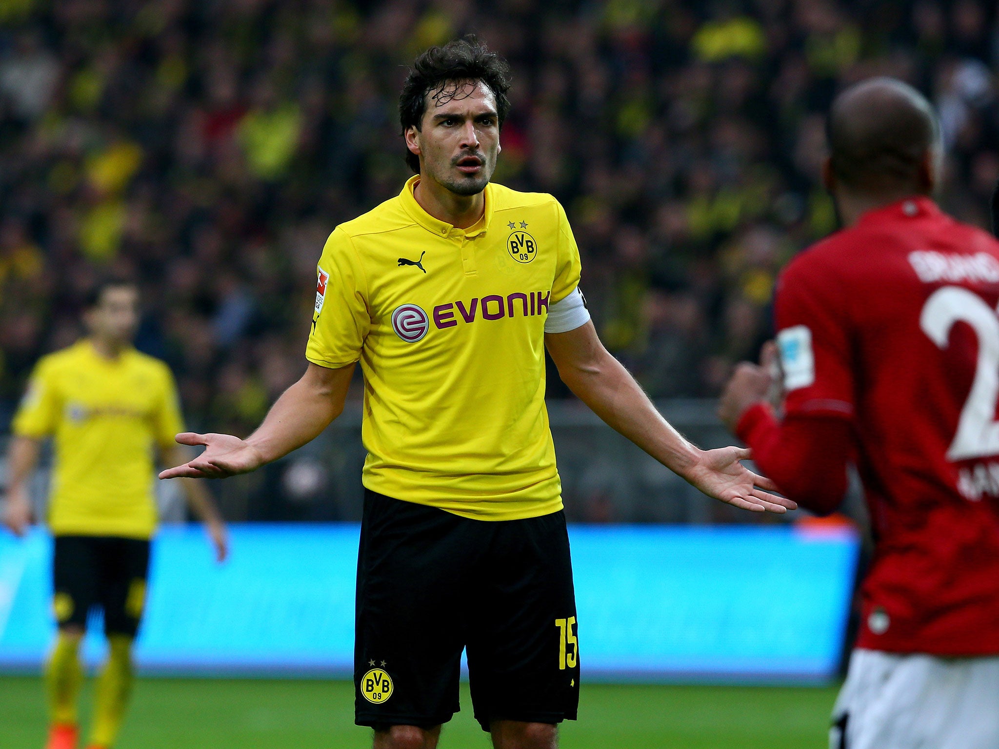 Hummels has grown increasingly frustrated this season