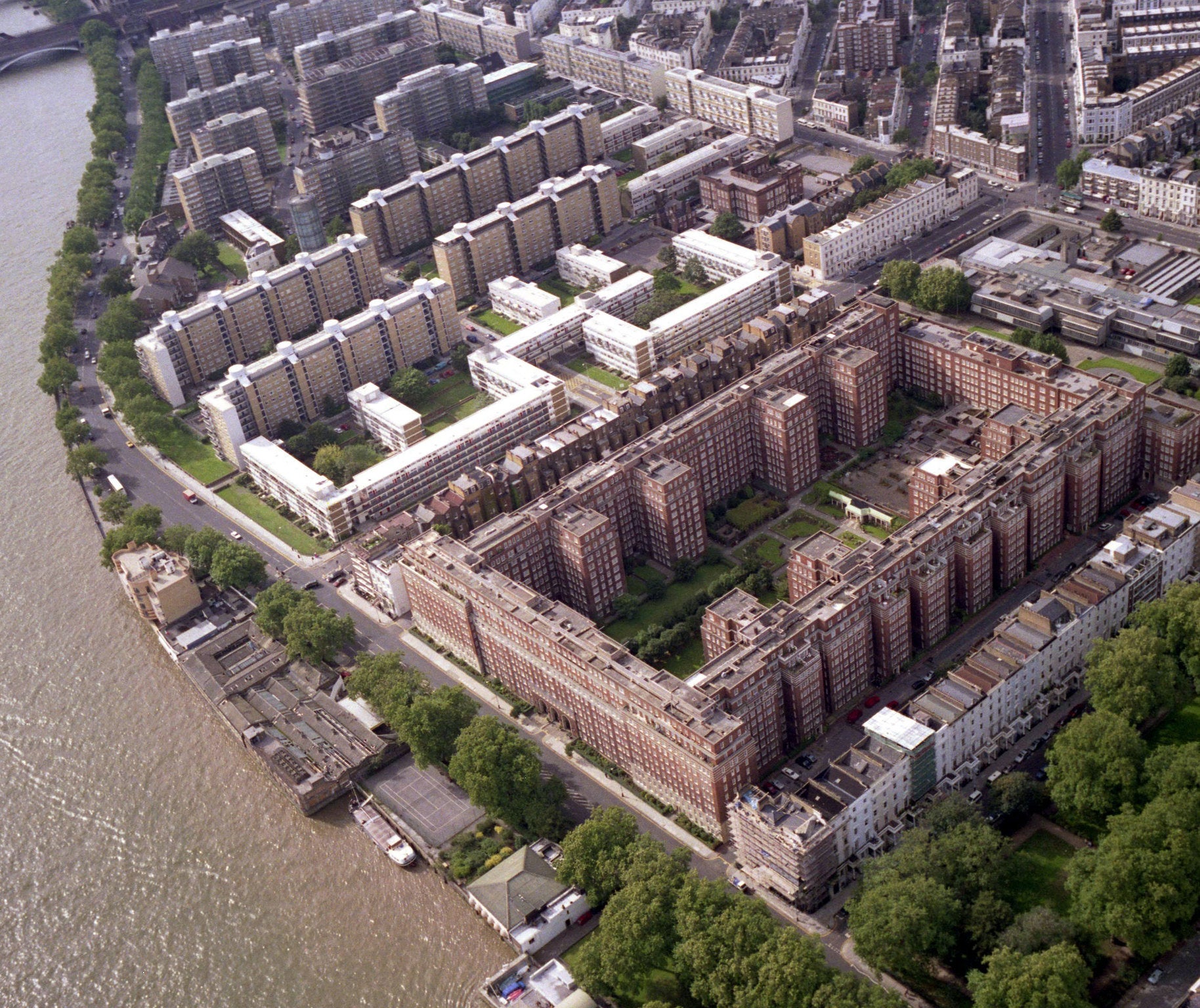 Dolphin Square estate in Pimlico, London