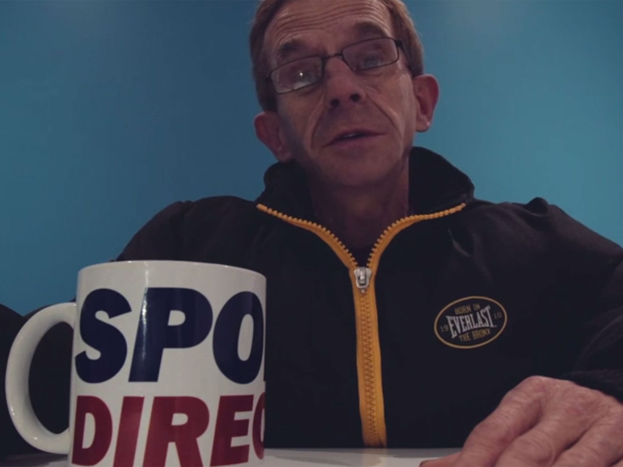 Builder Gordon Hill is known as The Wealdstone Raider