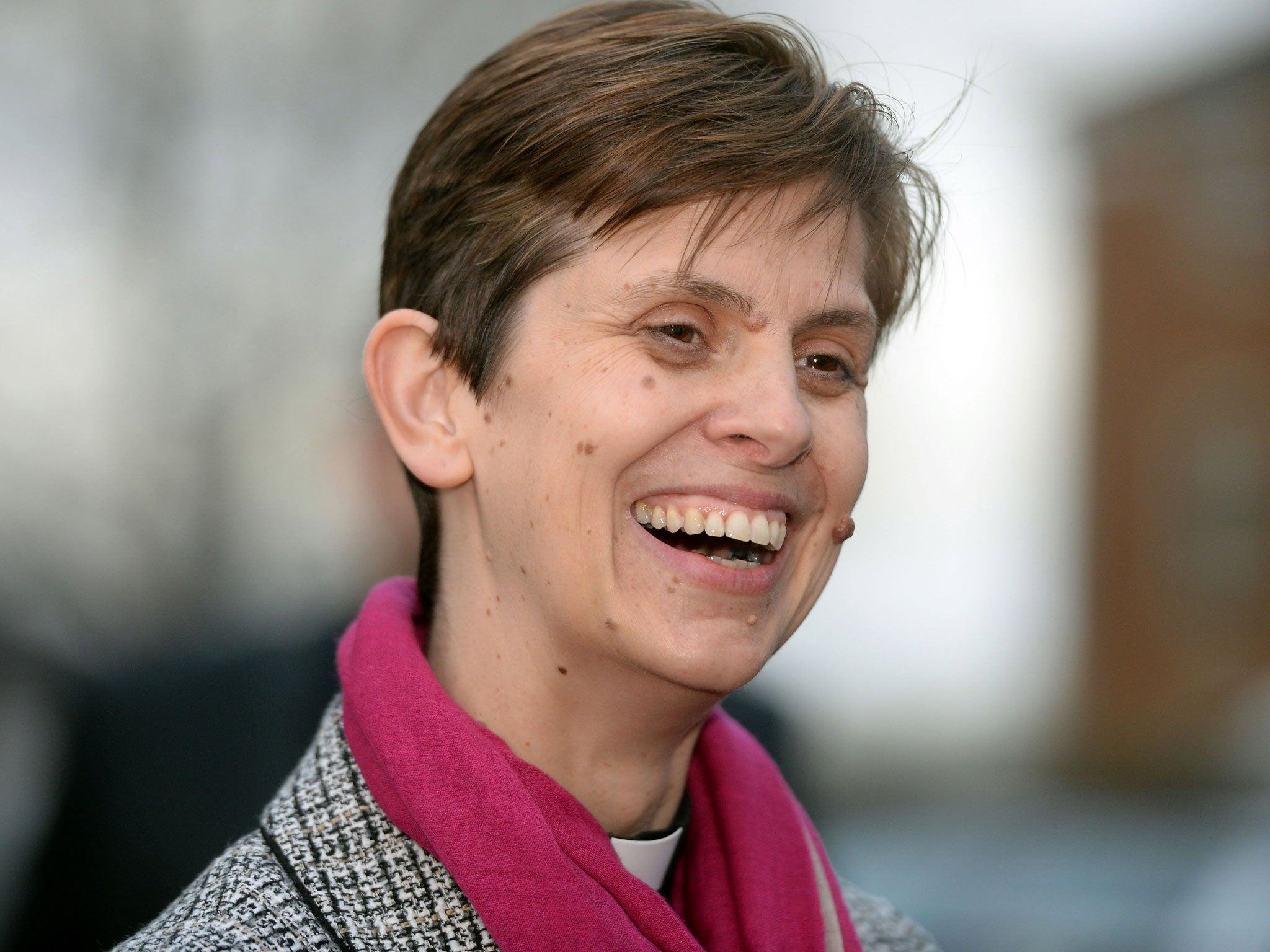 Reverend Libby Lane makes history as she becomes the Church of England's first female bishop, taking on the title Bishop of Stockport