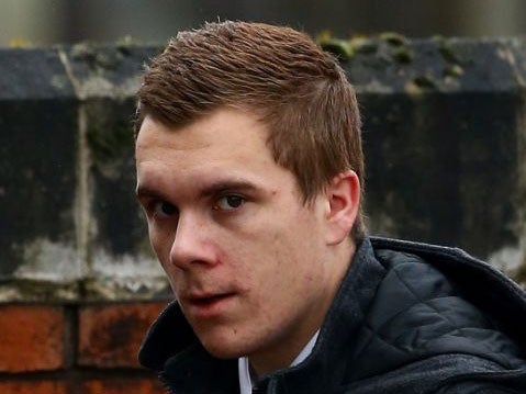 David Connor, 23, arrives at Canterbury Crown Court in Kent (PA)