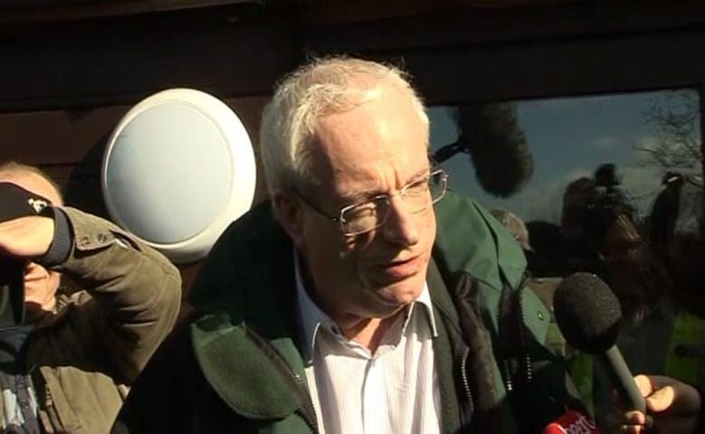 Lord Smith visits the Somerset Levels in February this year, six weeks after the area was flooded