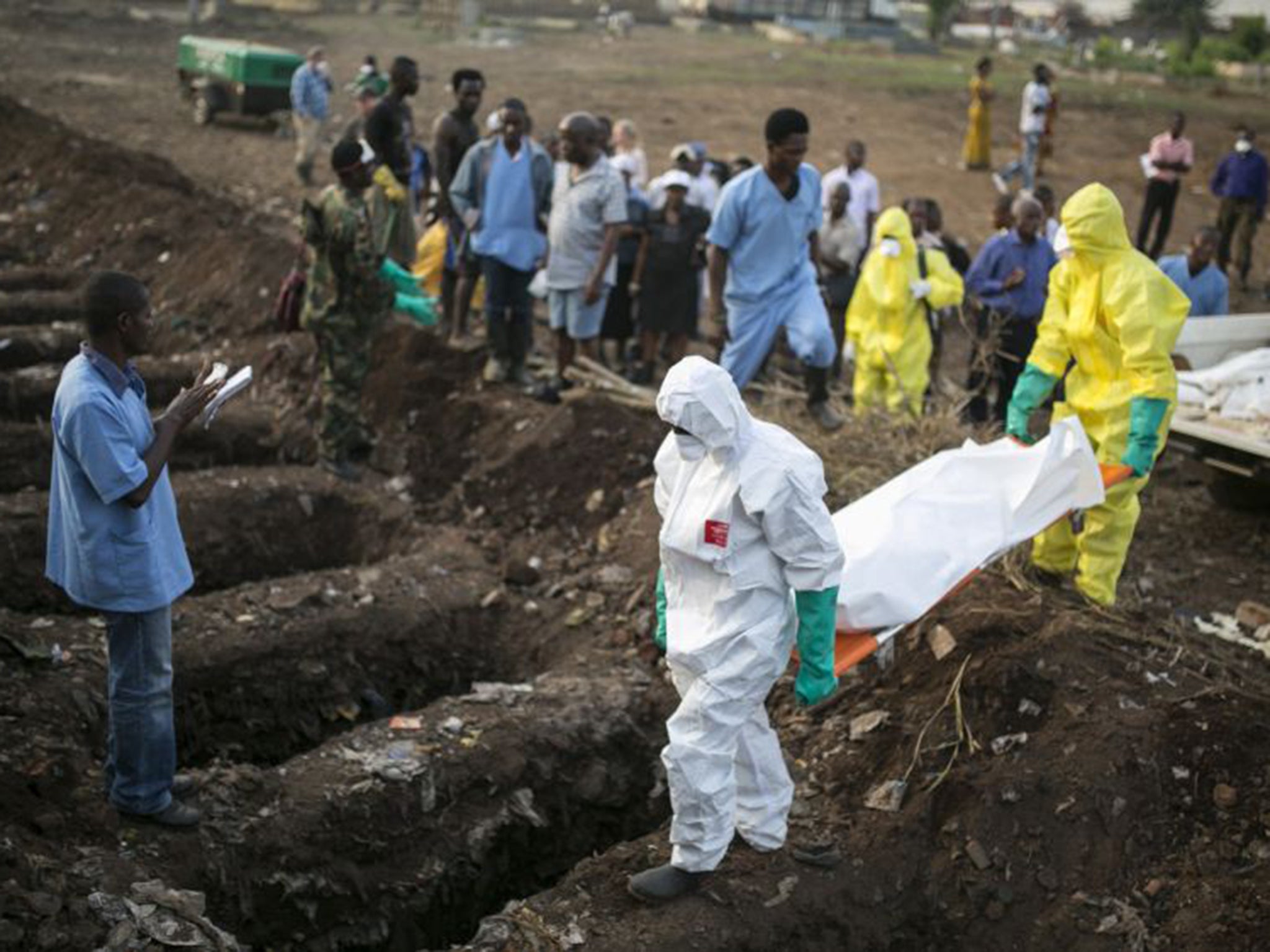 Freetown’s fresh graves; more than 2,000 Sierra Leoneans have died from Ebola (Reuters)