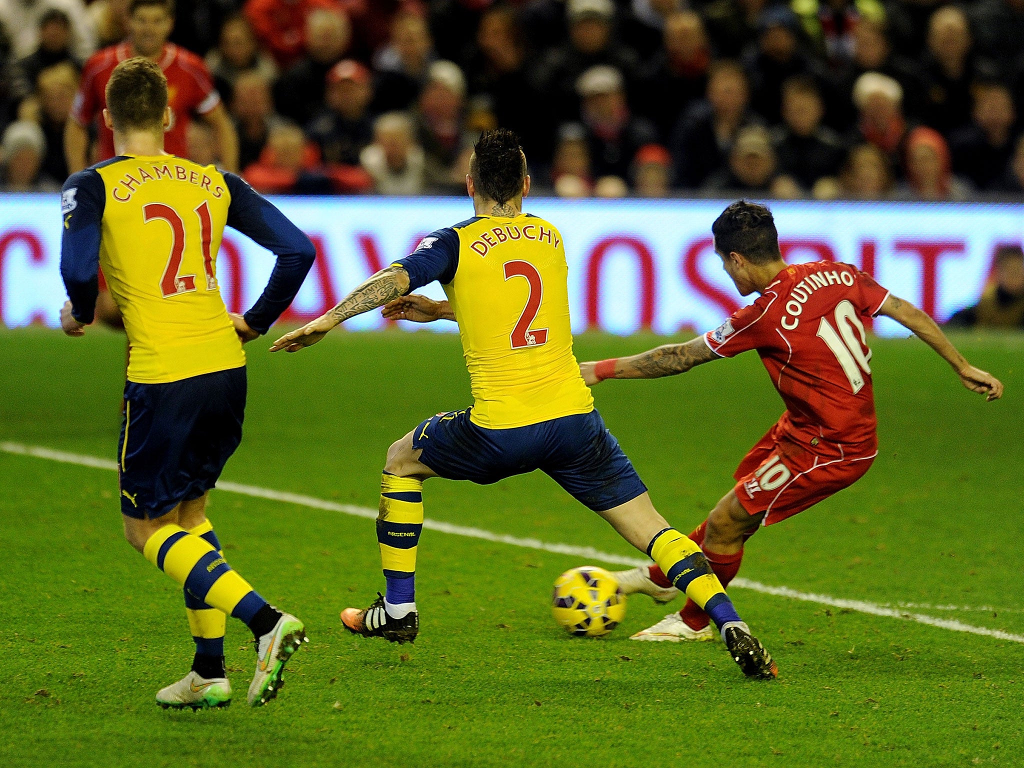 Philippe Coutinho opens the scoring