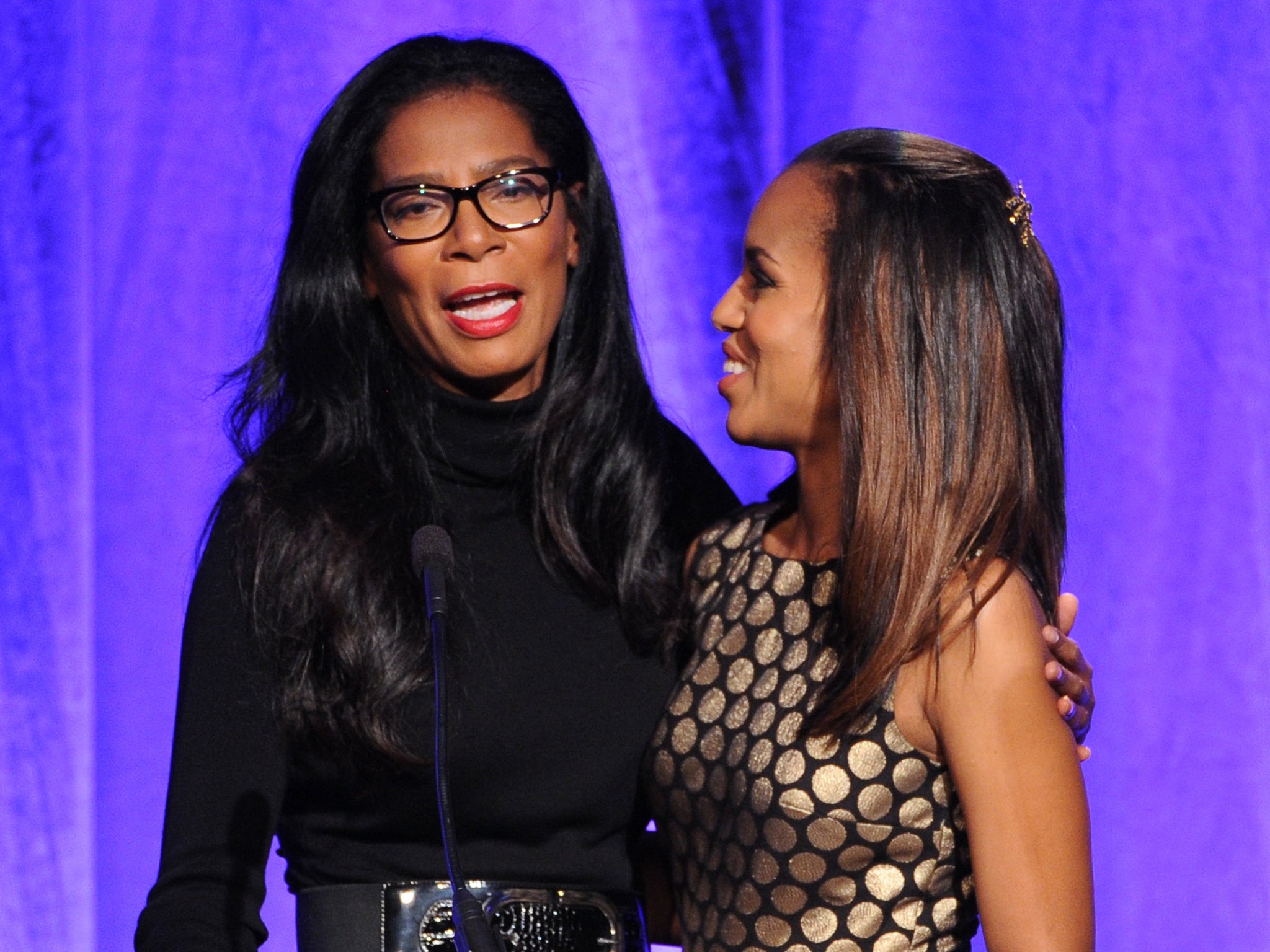 Judy Smith with Kerry Washington.