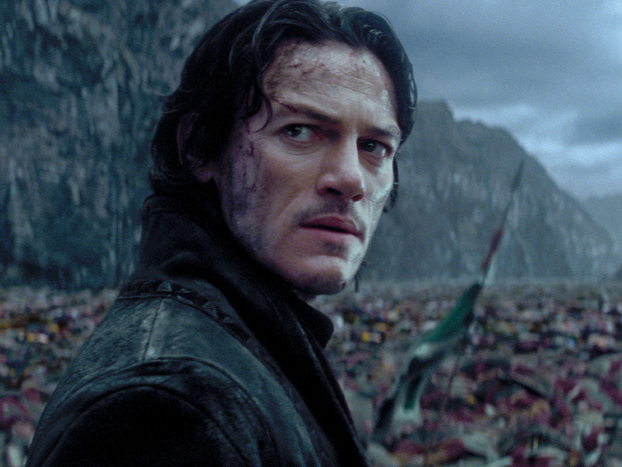 Luke Evans in 'Dracula Untold', which will connect with the world of 'Wolverine'