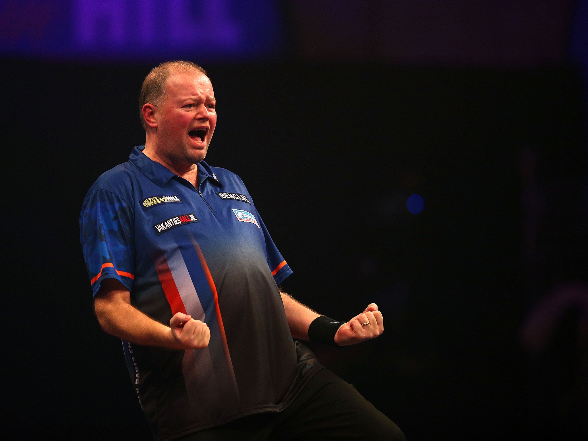 Raymond van Barneveld hit his best form to beat Rowby-John Rodriguez