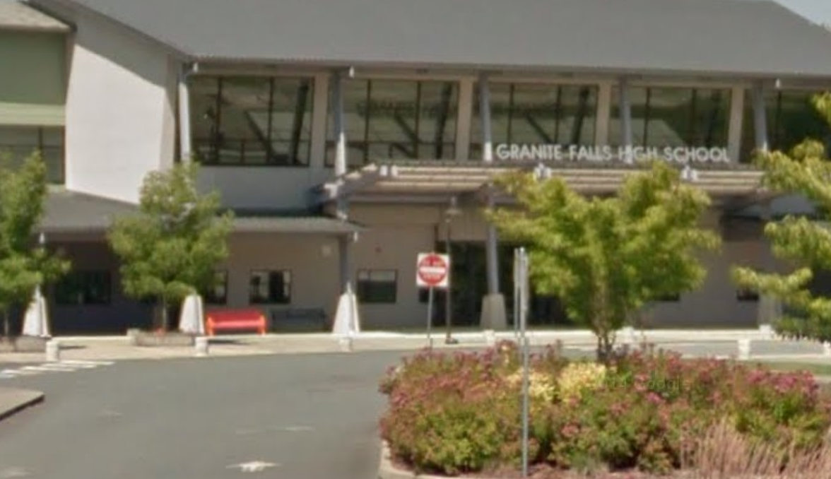 Granite Falls high school, attended by both the victim and defendant