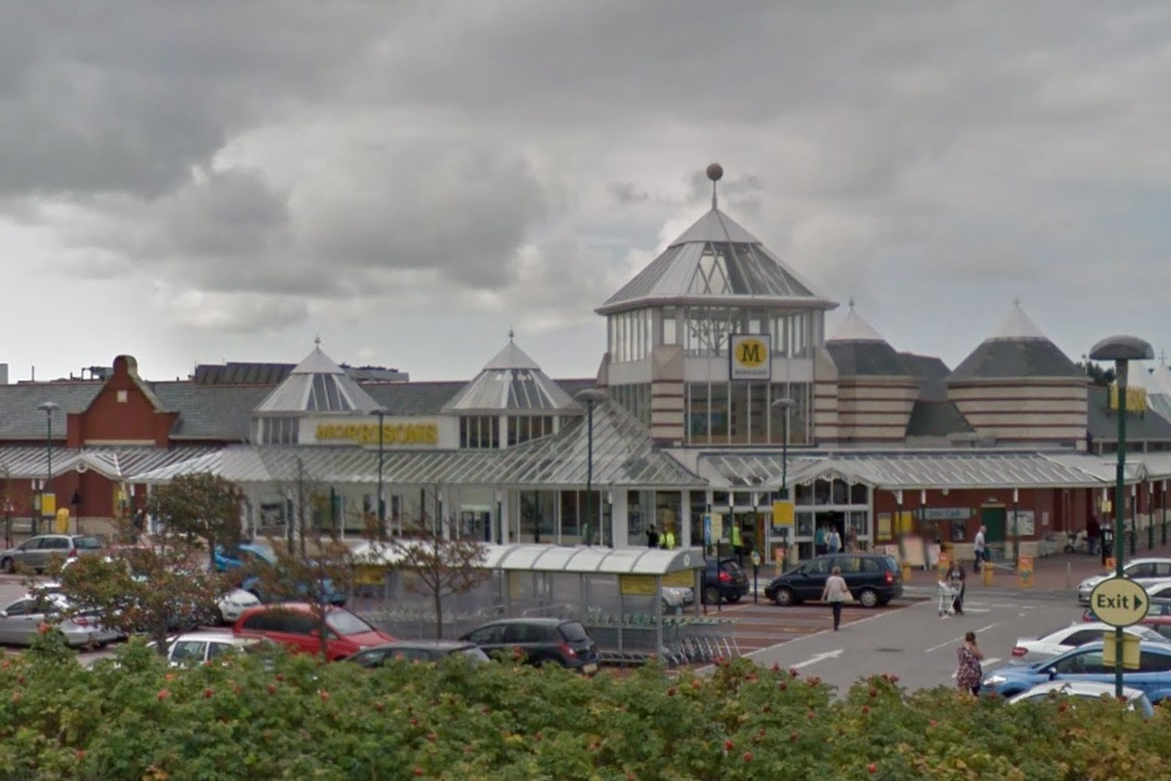 Southport Morrissons, where the incident is said to have taken place