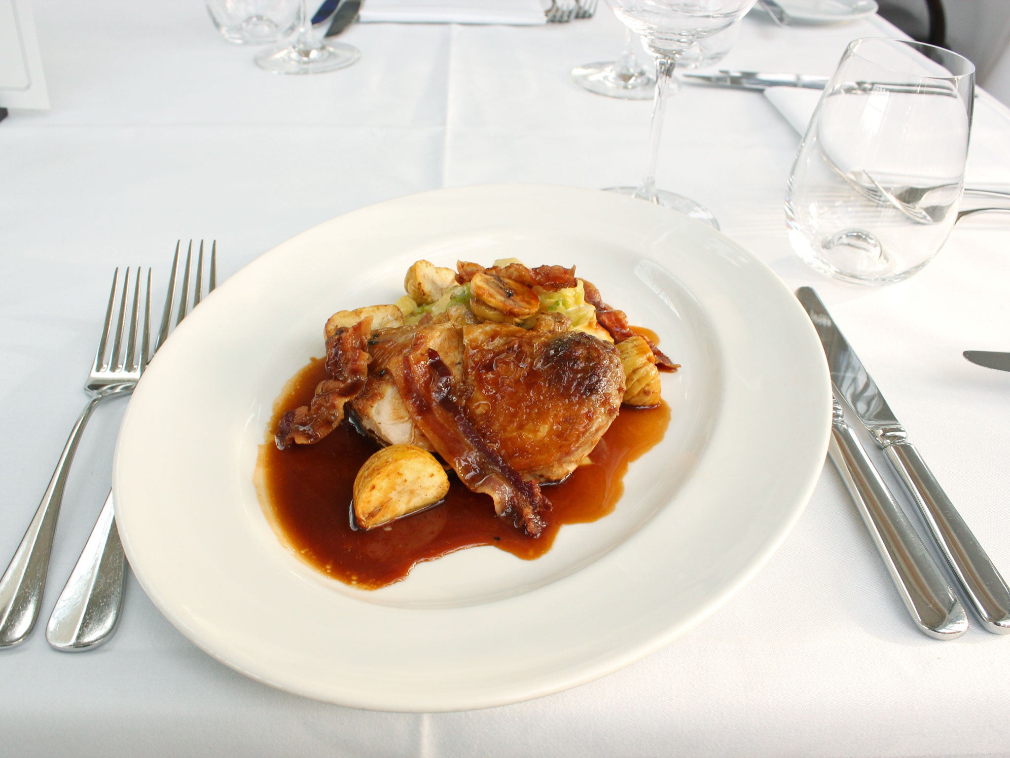 Marcus Verberne's roast pheasant