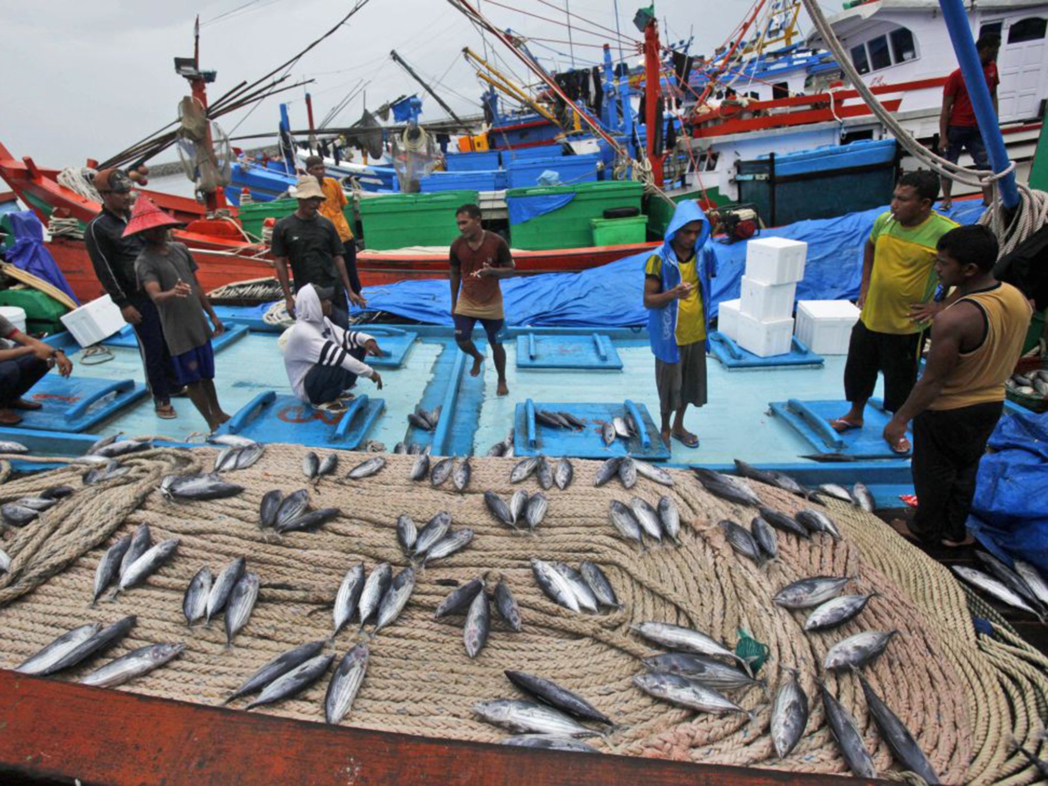 The fishing port in Banda Aceh - the worst-hit region by the 2004 Indian Ocean tsunami - is preparing to commemorate its 10th anniversary