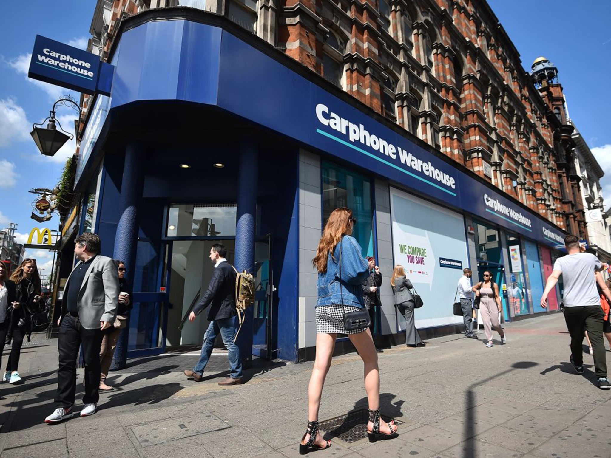 Dixons Carphone is likely to be the biggest riser