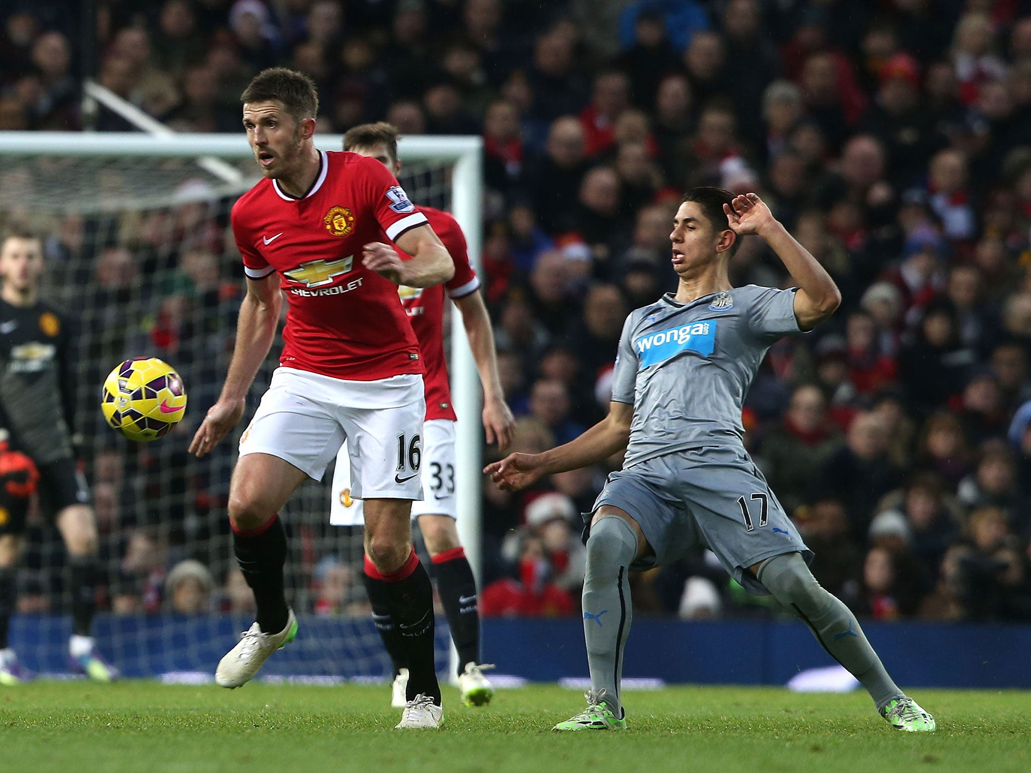 Manchester United midfielder Michael Carrick