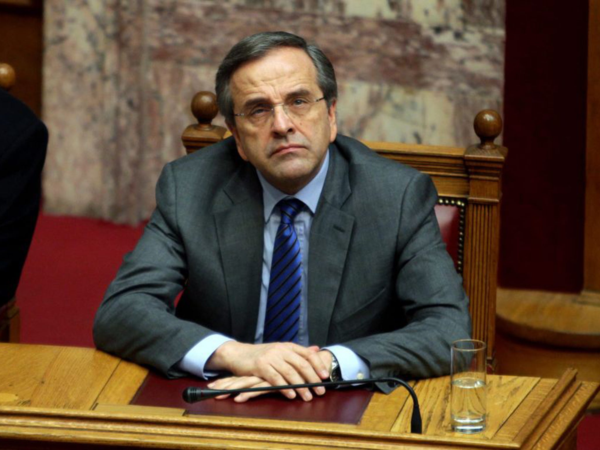 Greek Prime Minister Antonis Samaras (Getty)