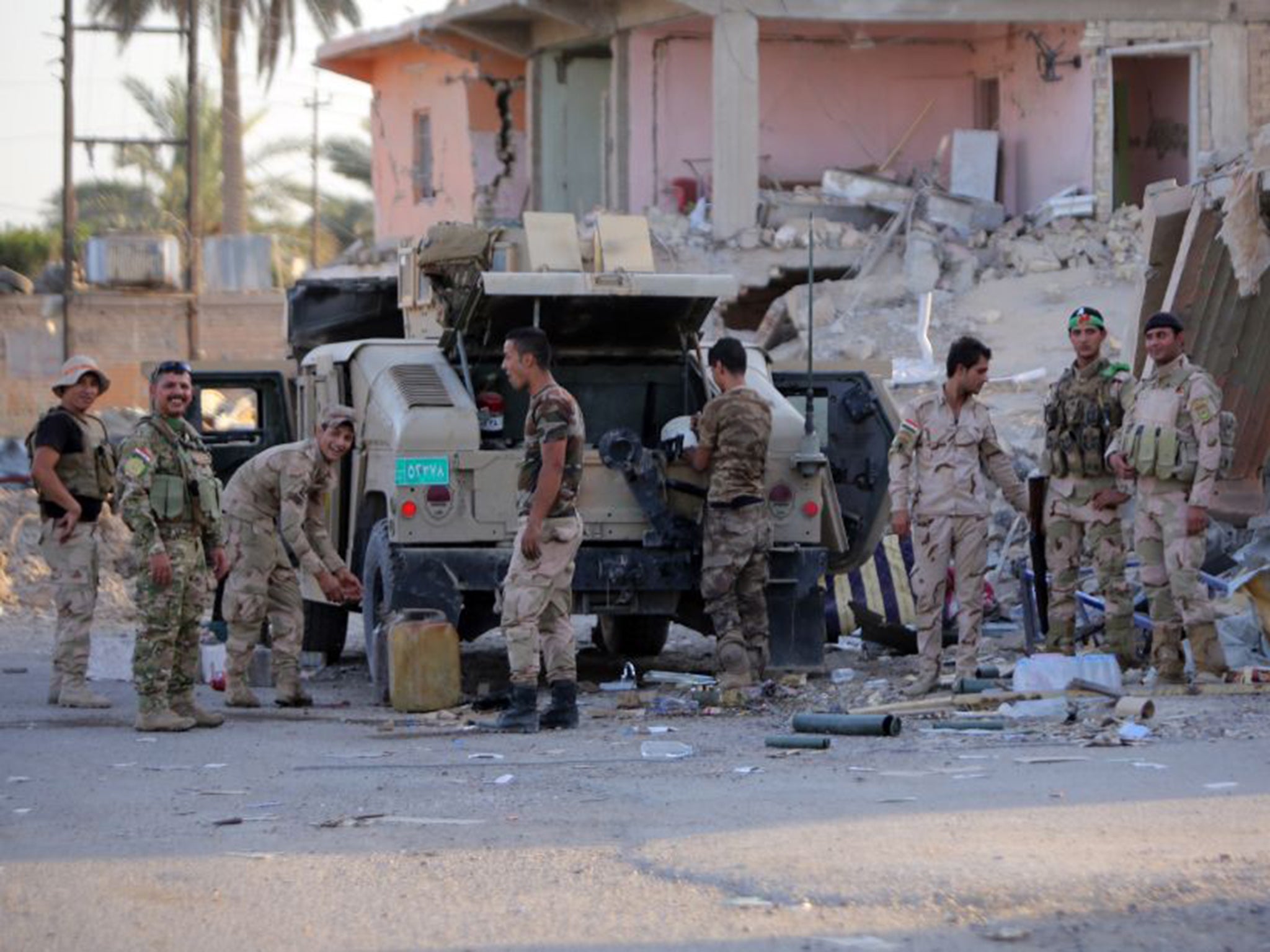 Iraqi soldiers