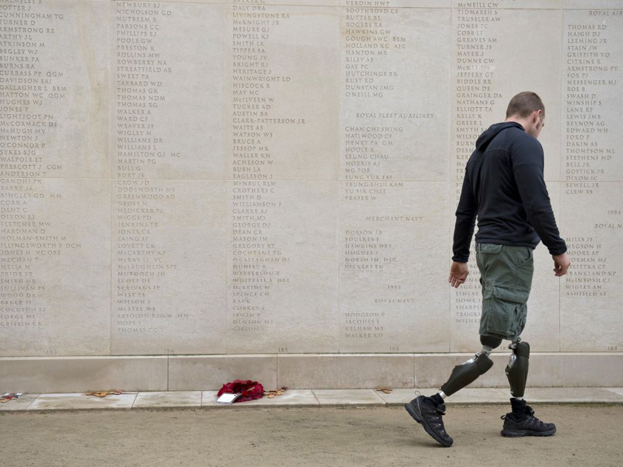 Living former servicemen deserve our respect as much as fallen comrades