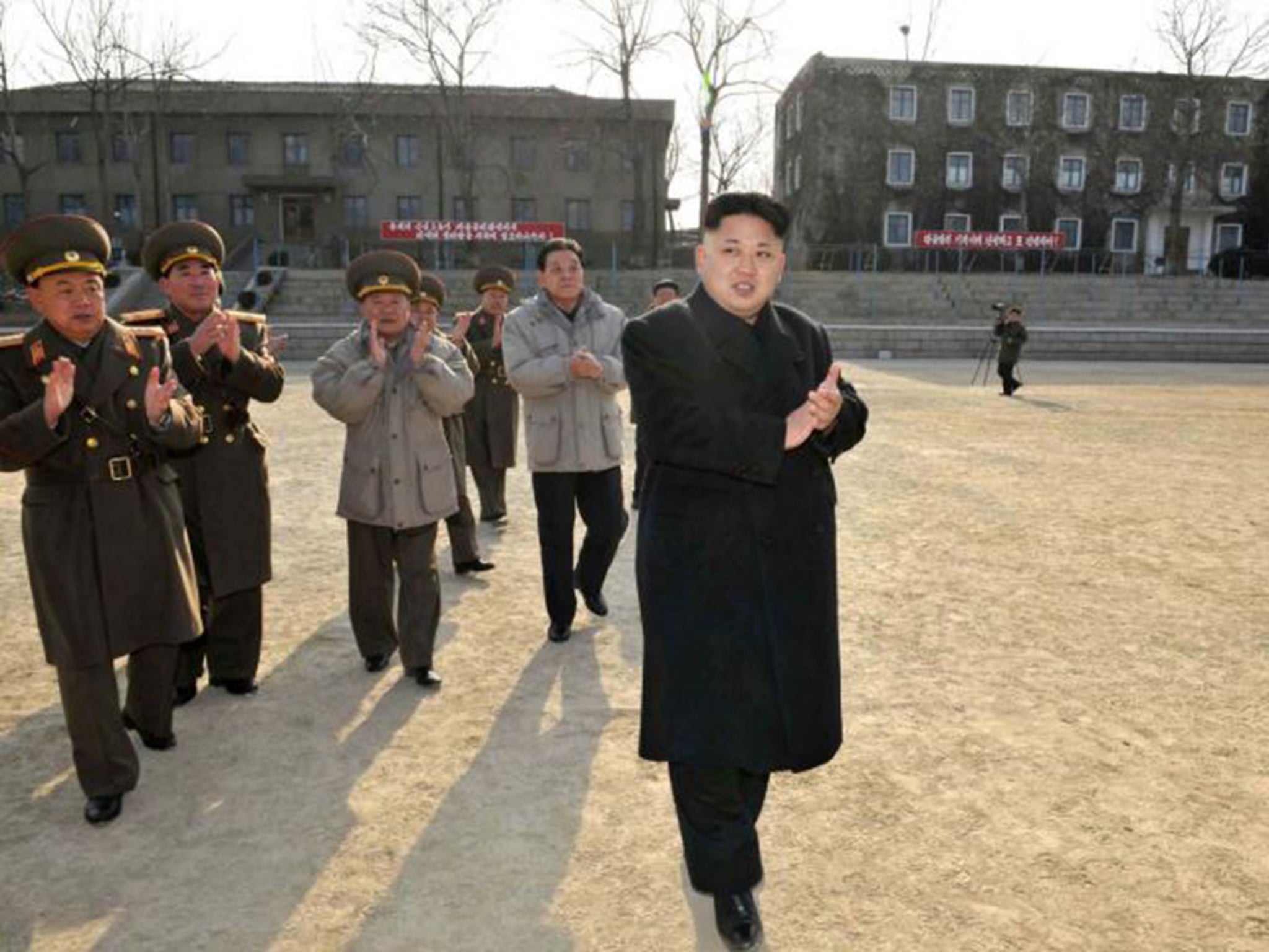 Kim Jong-un is the subject of an assassination attempt as part of the plot of 'The Interview' (AFP)