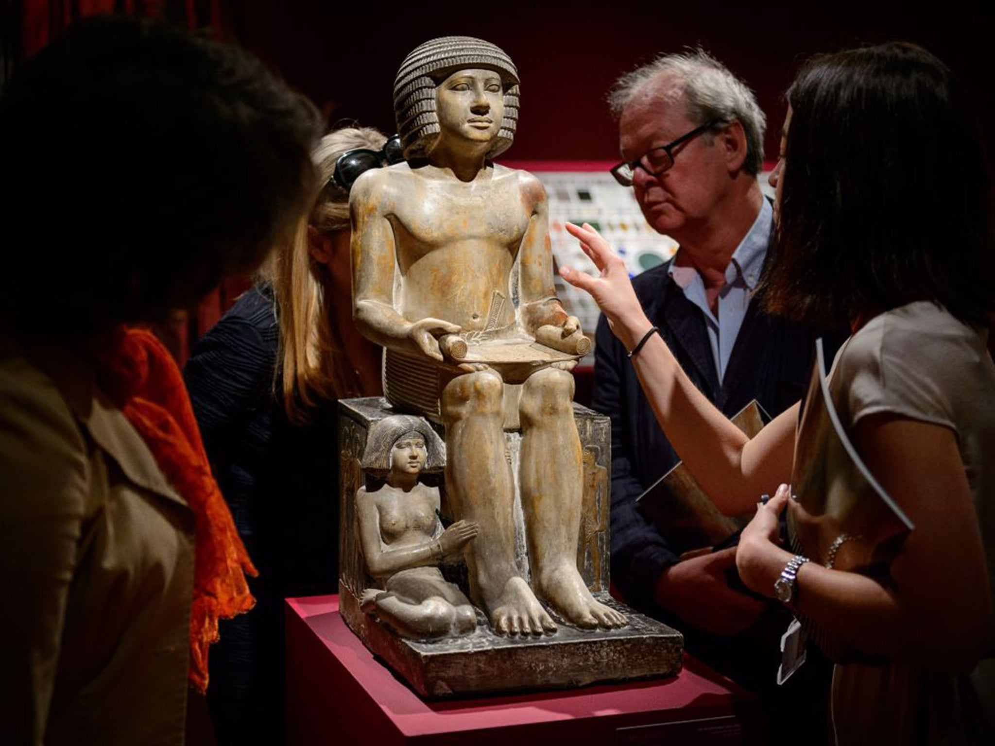 The Northampton Sekhemka was sold at Christie’s in July 2014 to an anonymous buyer for £15.8m