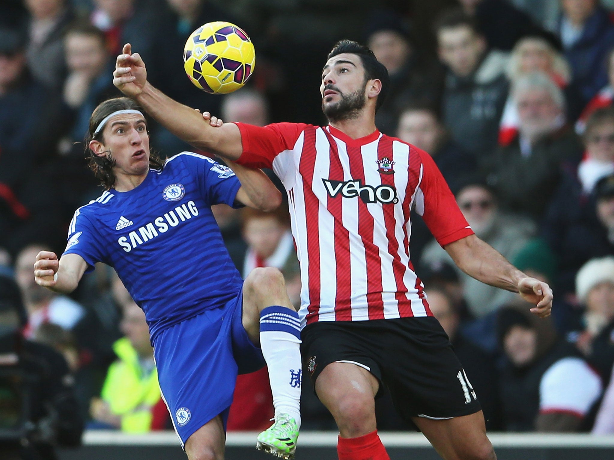 Filipe Luis has only started seven Premier League matches this season