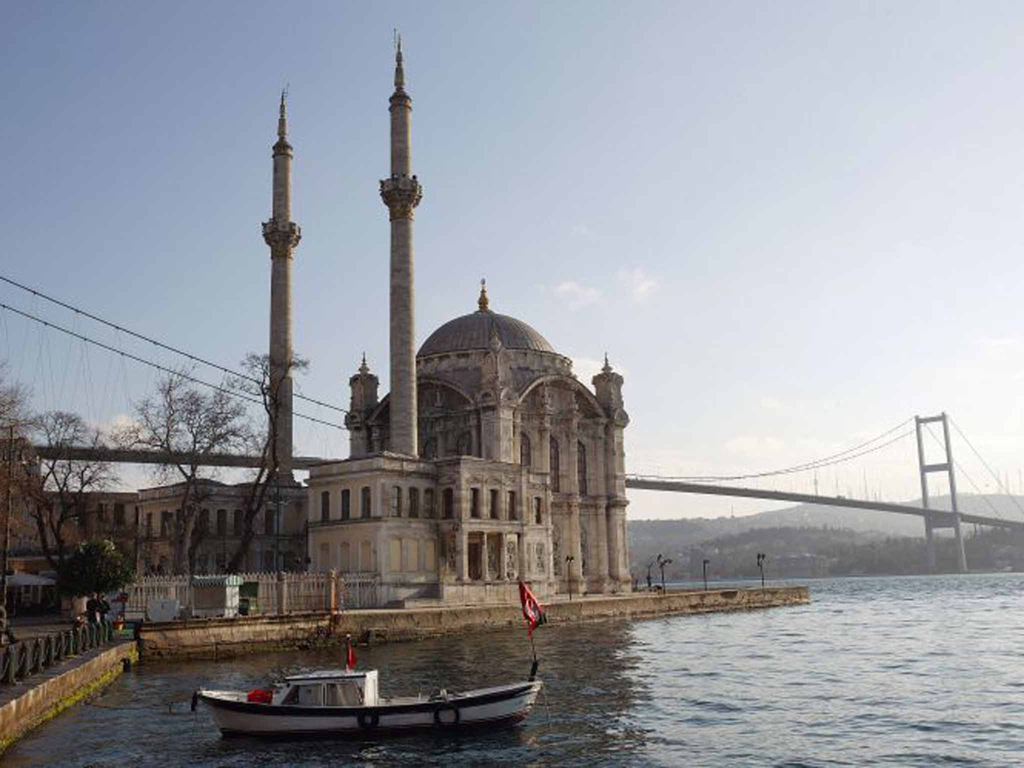 The Bosphorus and Ortakoy mosque