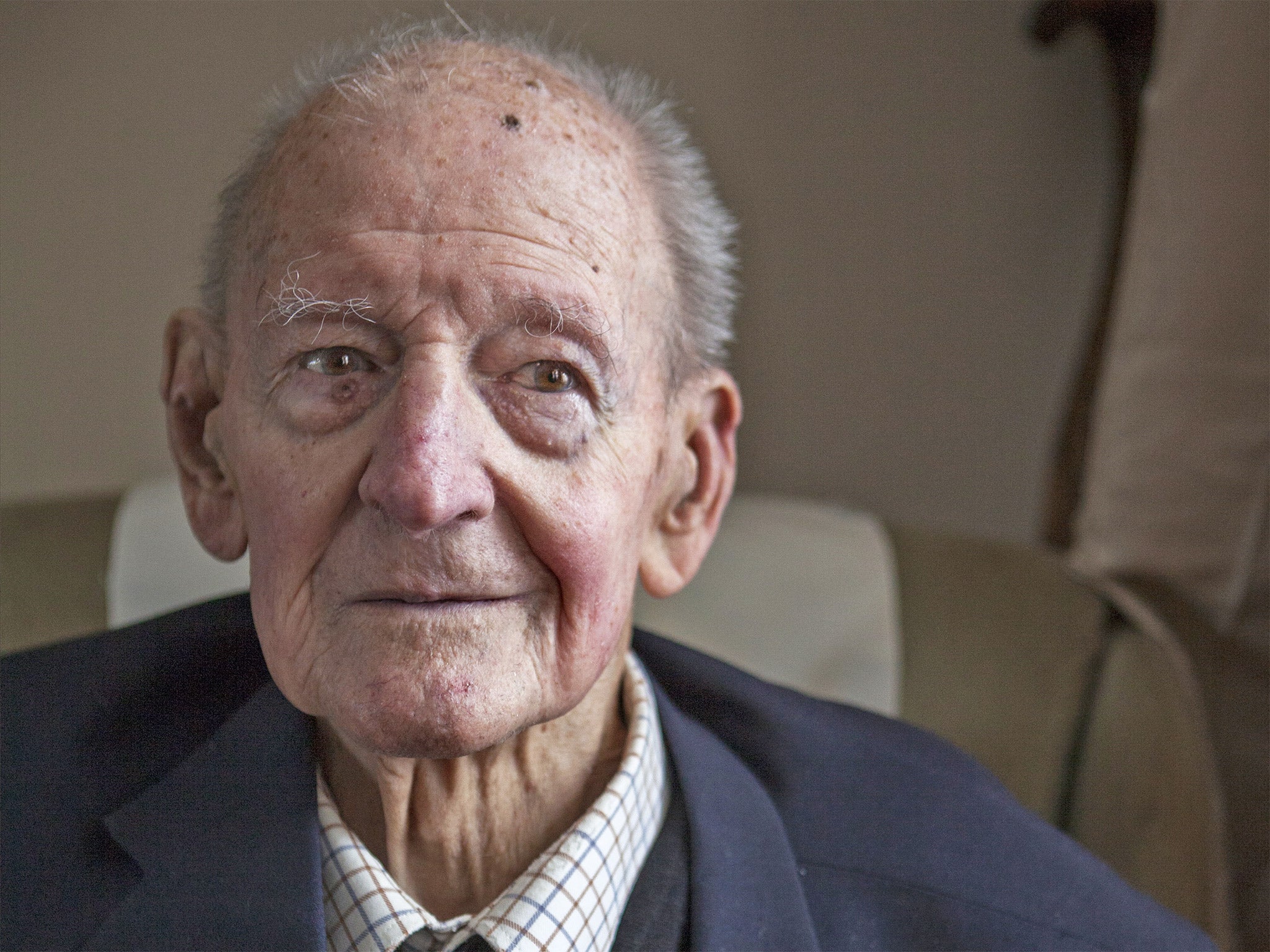 Anthony Eldridge at his home in Watford, December 2013