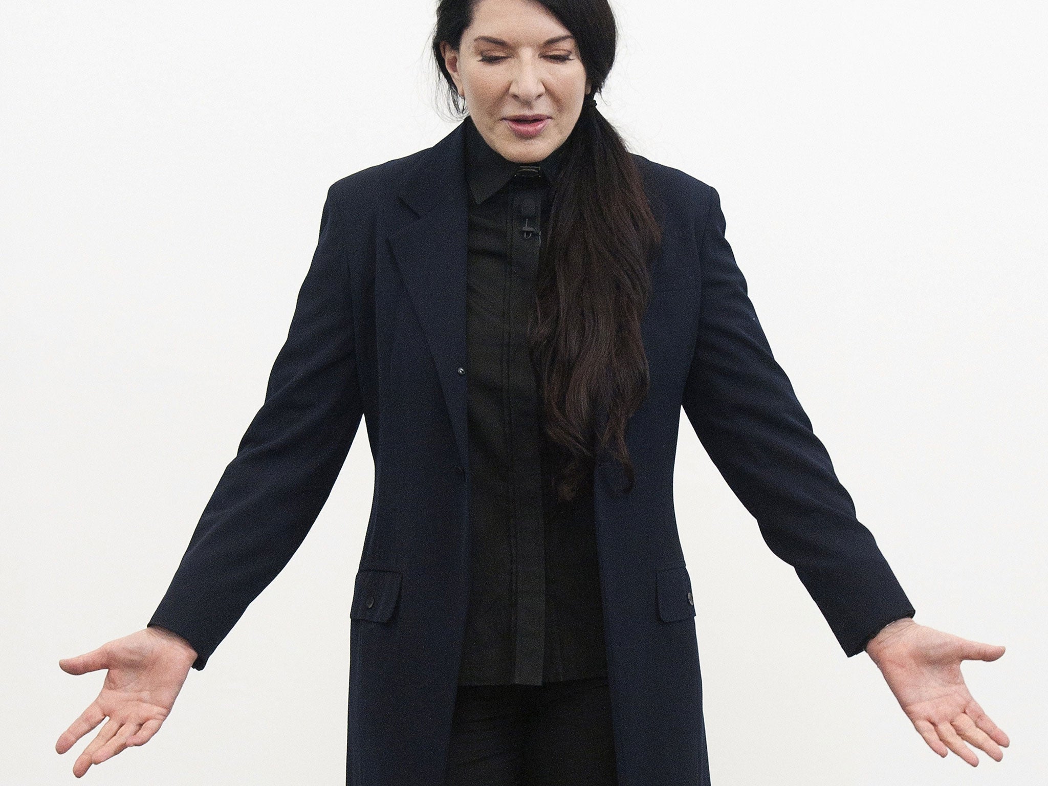 Marina Abramovic is featured in 'Risk', an exhibition on the crucial role played by risk in the creative process