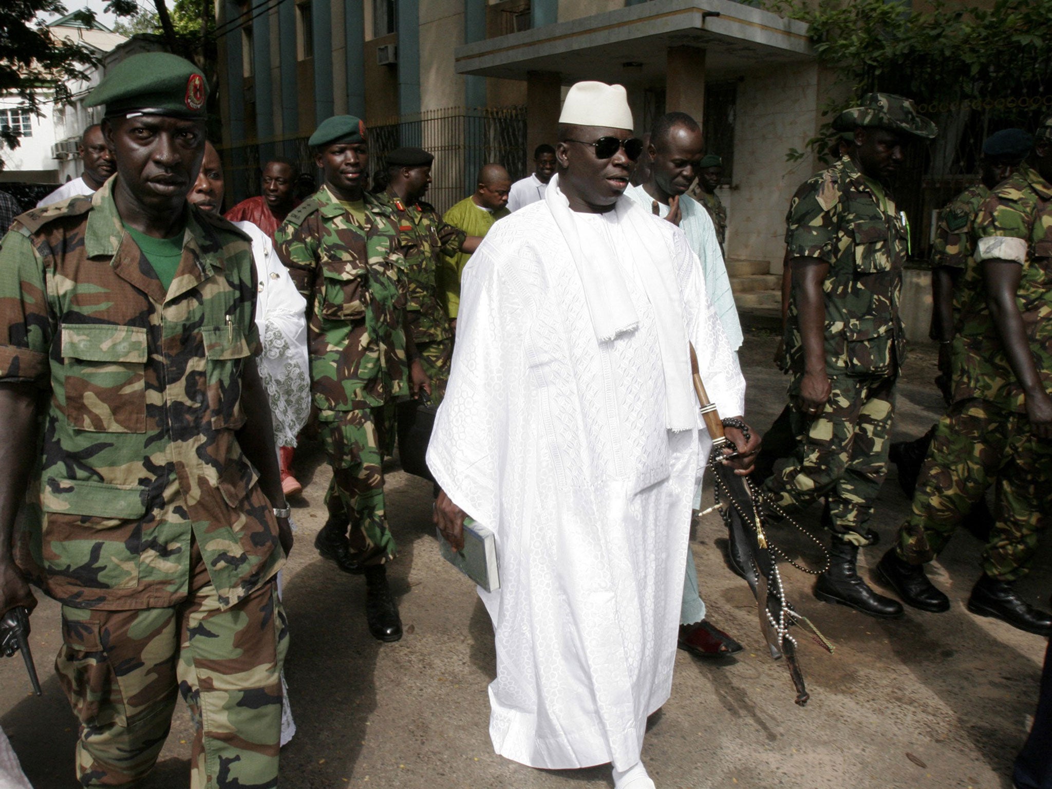 Gambian President Yahya Jammeh