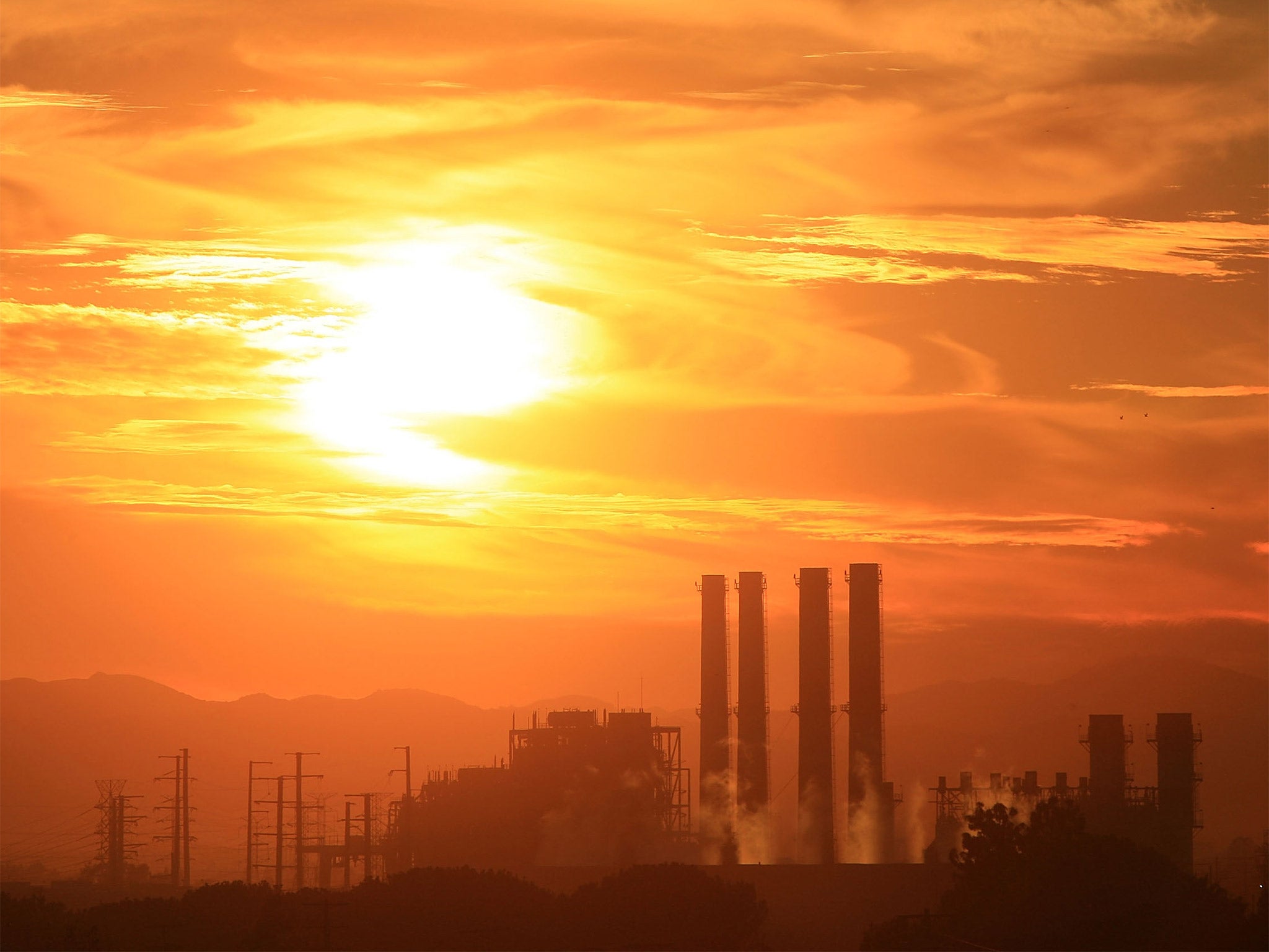 If the treaty negotiations in Paris later this year are a success, a fossil fuel generating station such as this one in Sun Valley, California will be a thing of the past