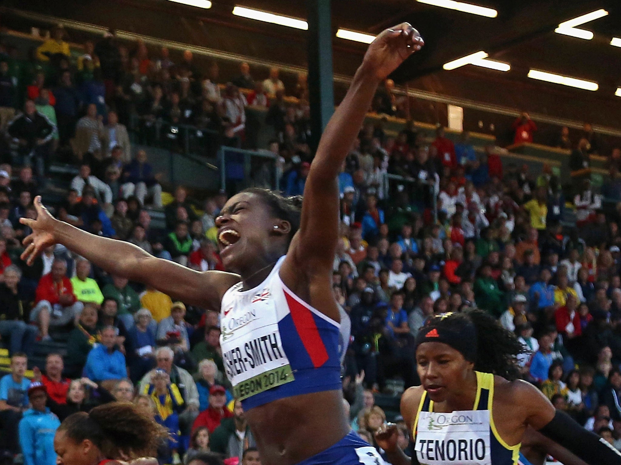Dina Asher-Smith is now bridging the gap between the junior and senior ranks in sprinting